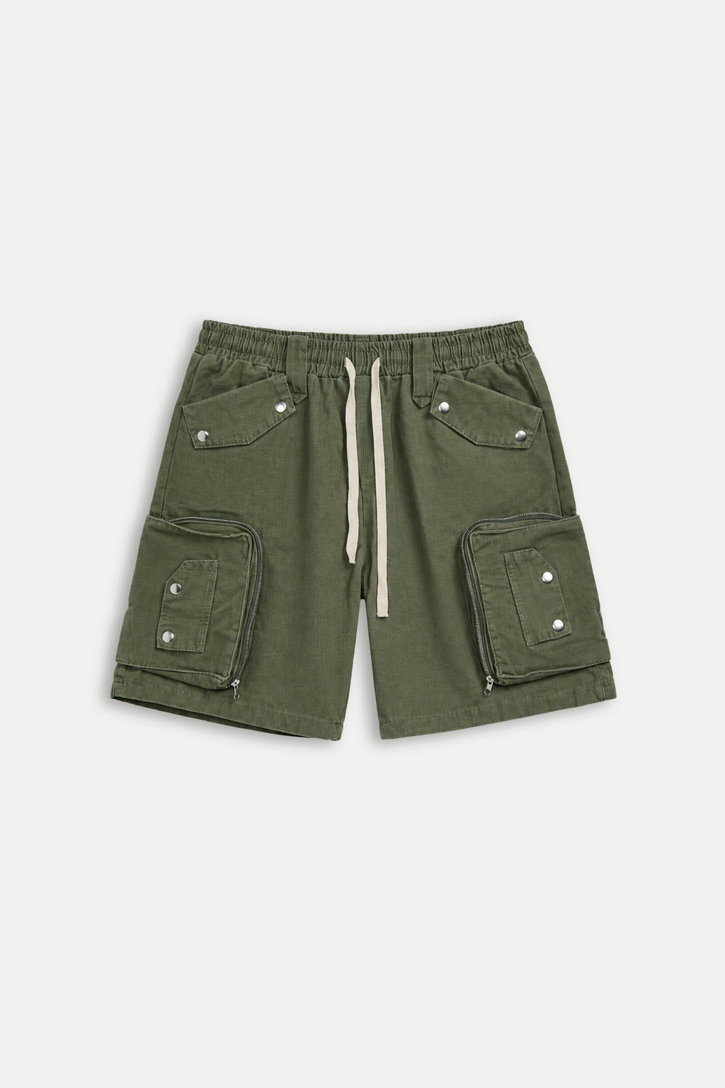 Cargo Shorts “Utility” – Olive Green