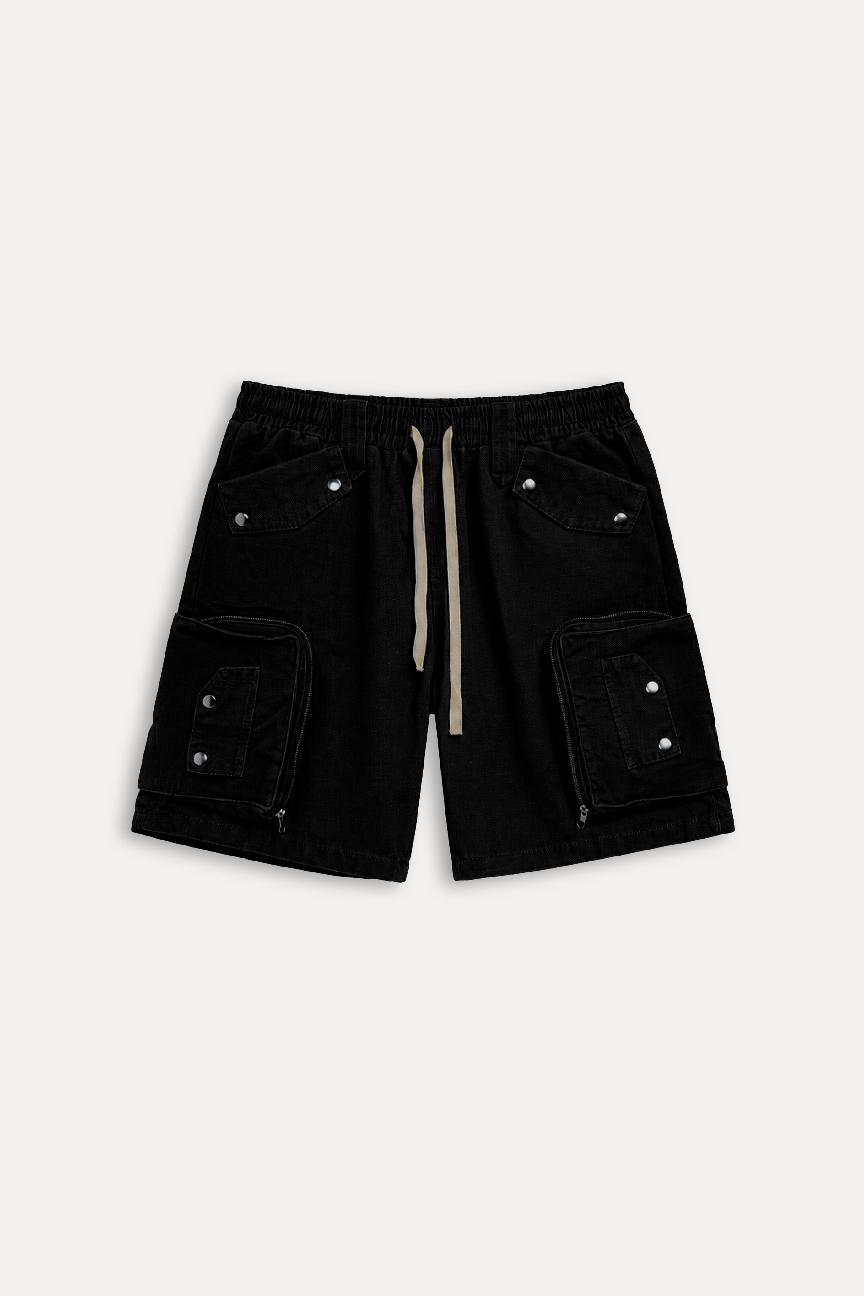 Cargo Shorts “Utility” – Black