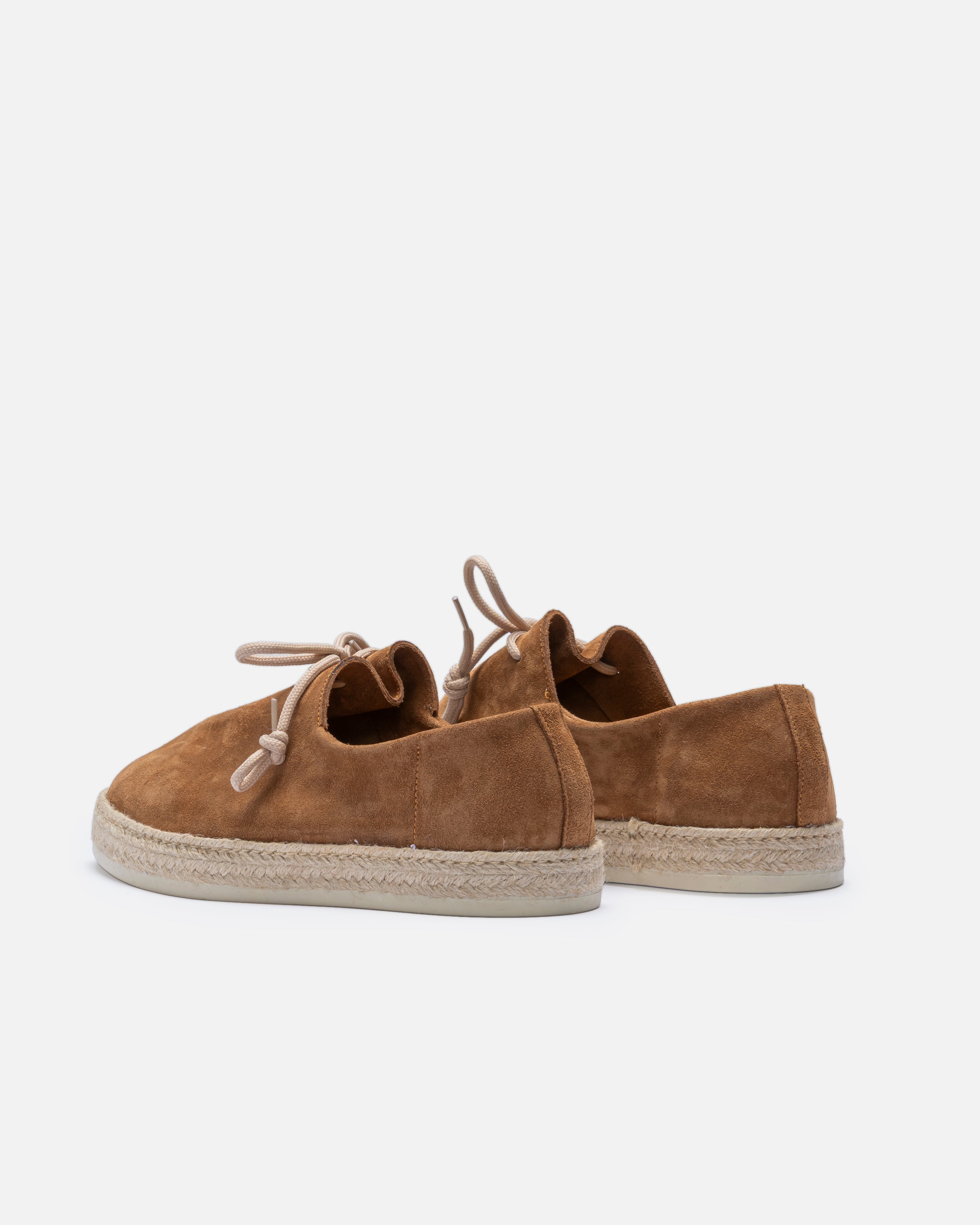 Espadrillas in camoscio Cuoio