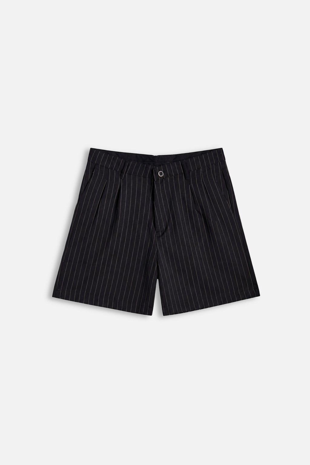Bermuda “Pinstripe Tailored” – Black