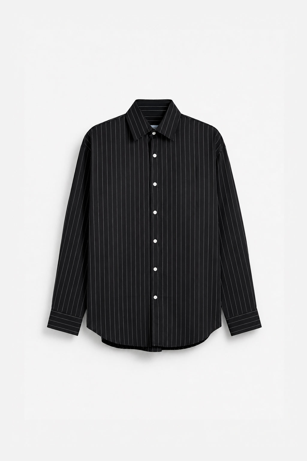 Camicia “Black Pinstripe” – Black