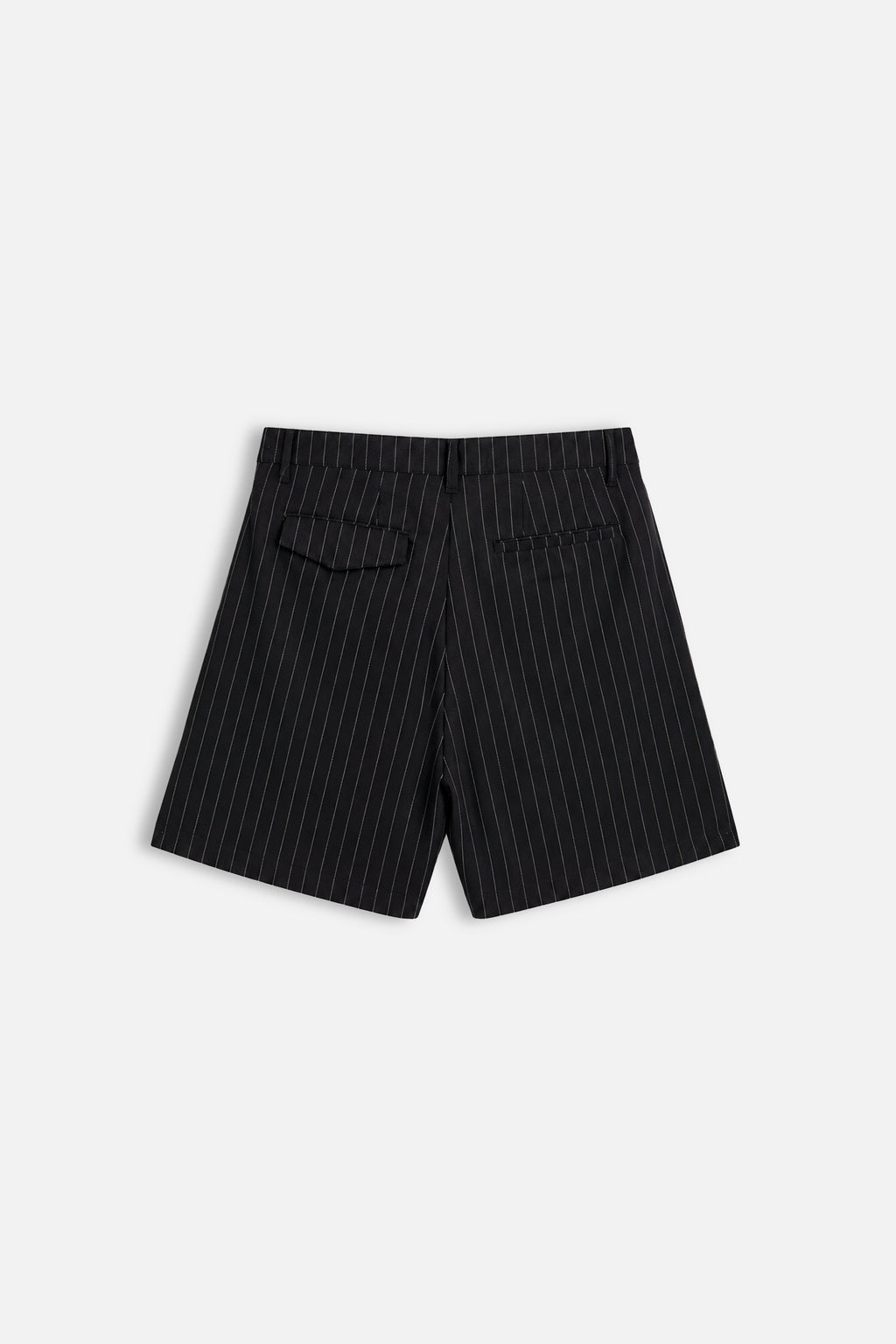 Bermuda “Pinstripe Tailored” – Black