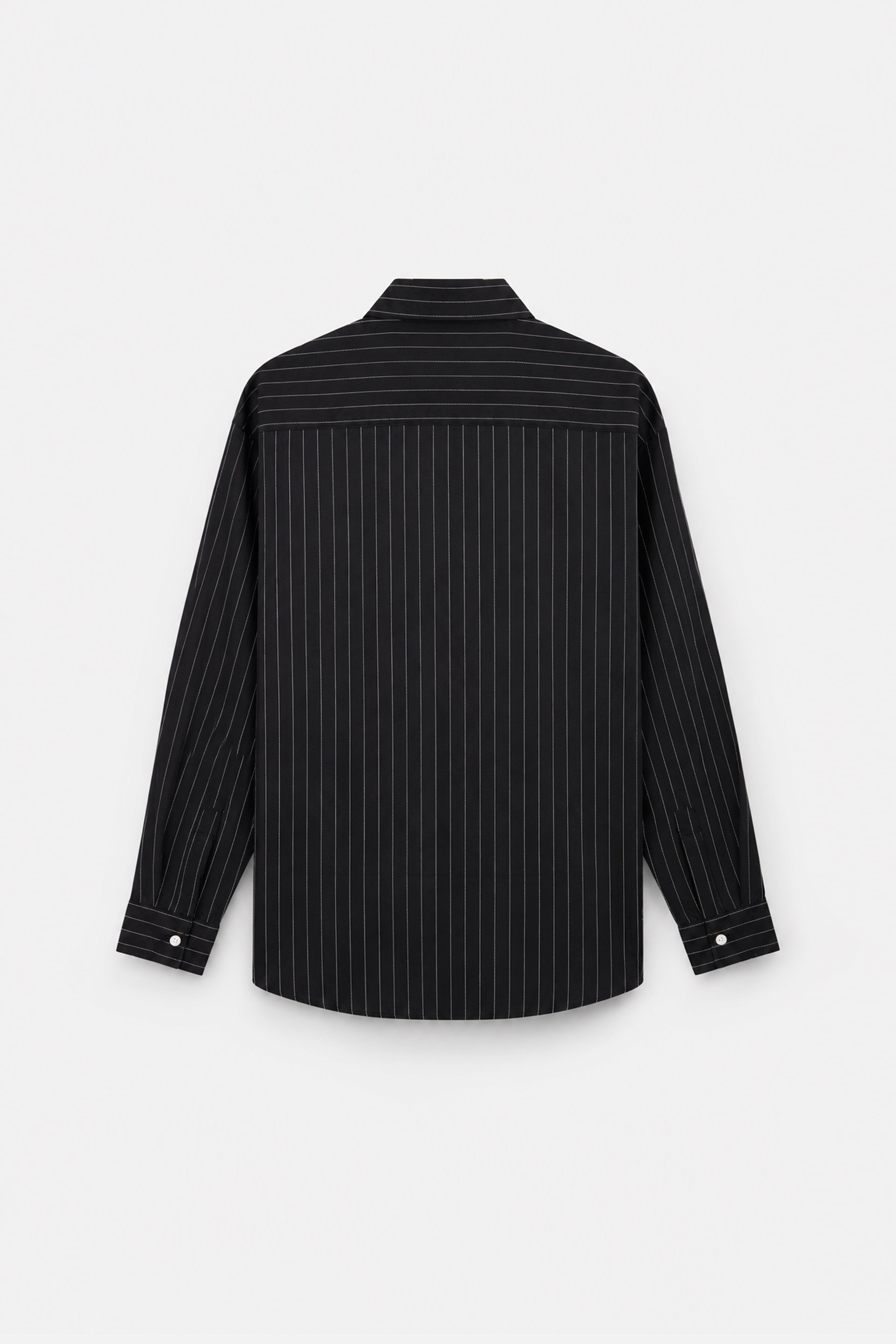 Camicia “Black Pinstripe” – Black