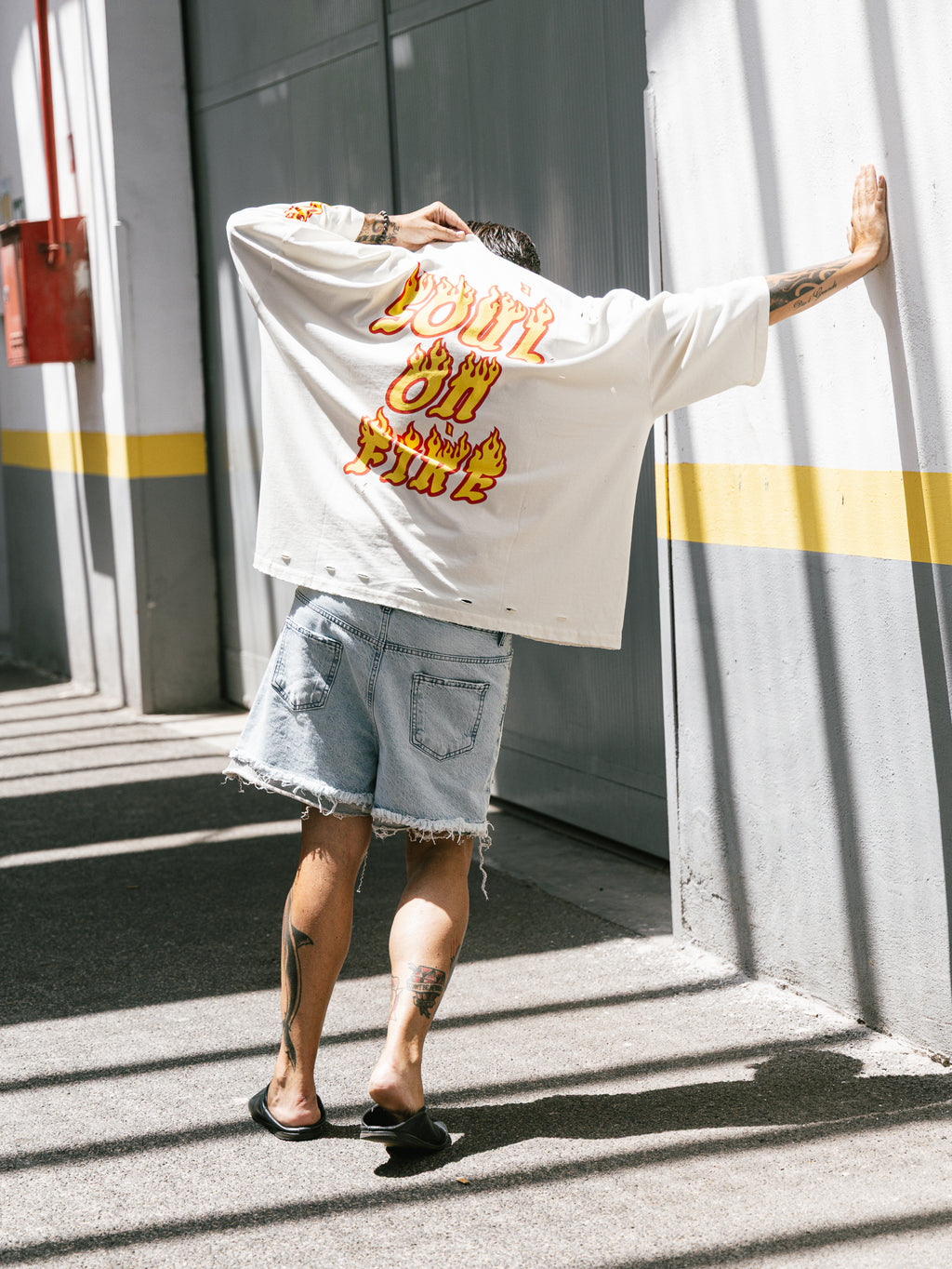 T-shirt stampata Soul Cream