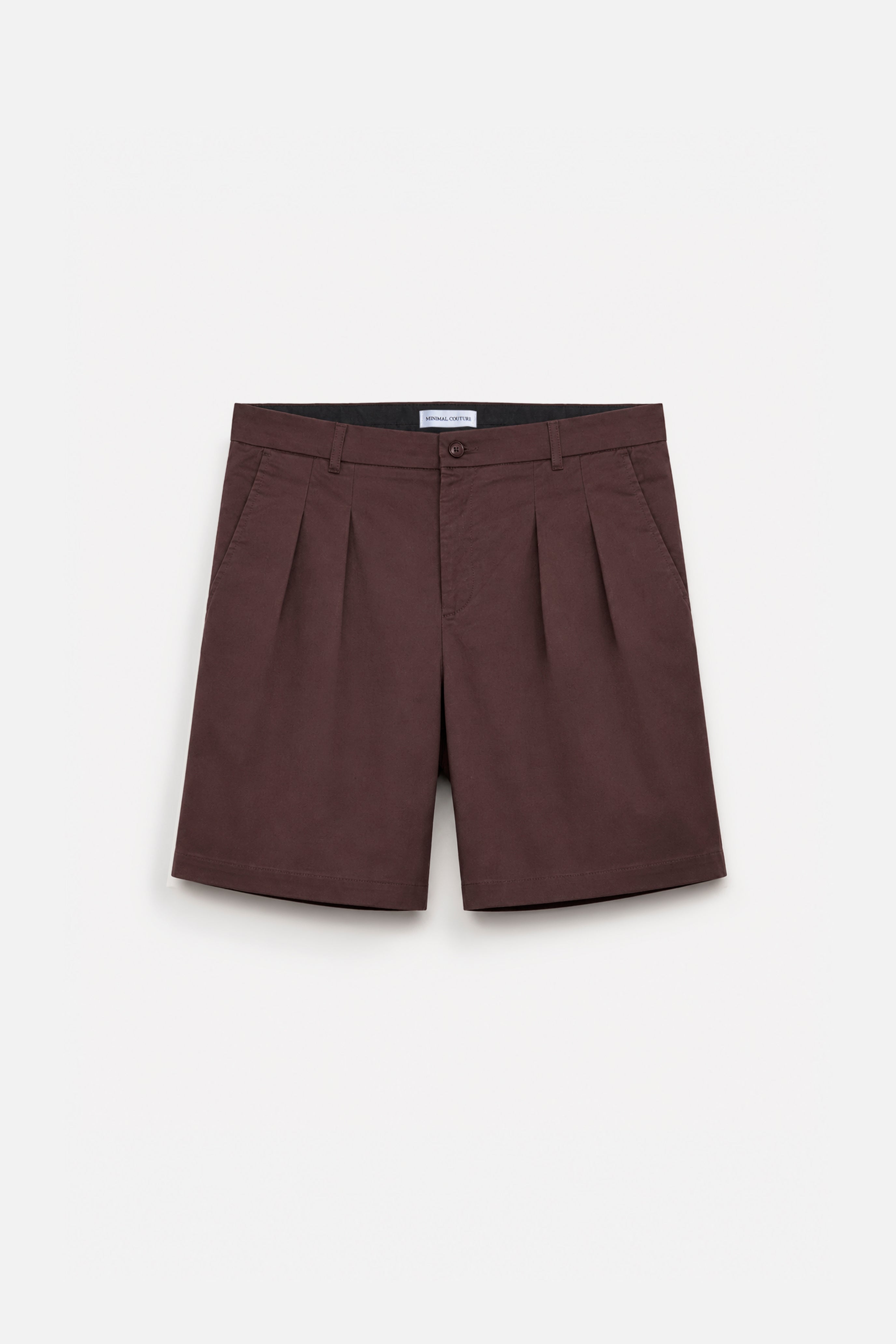 Bermuda “Classic Pleated” – Brown