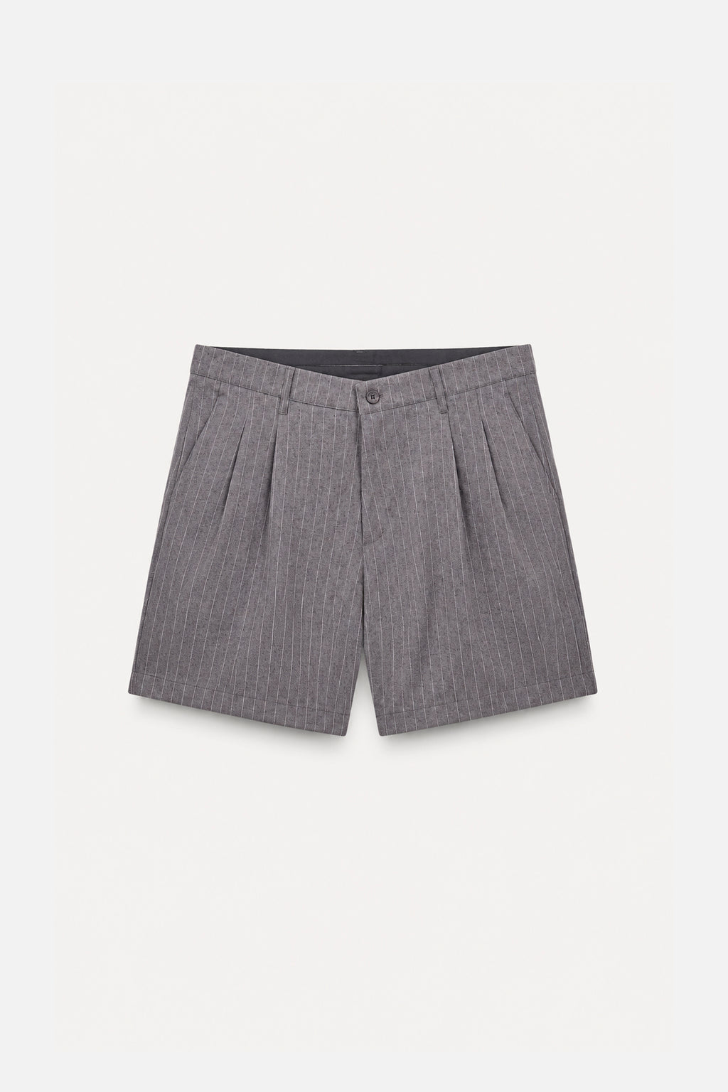 Bermuda “Pinstripe Tailored” – Grey