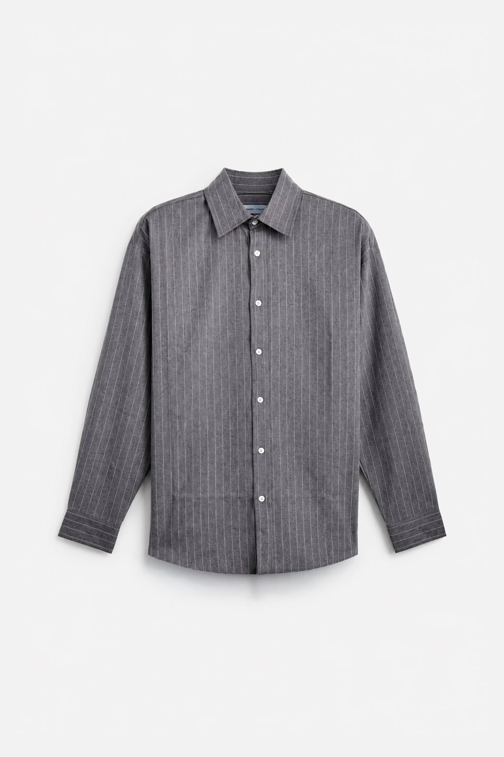Camicia “Grey Pinstripe” – Grey