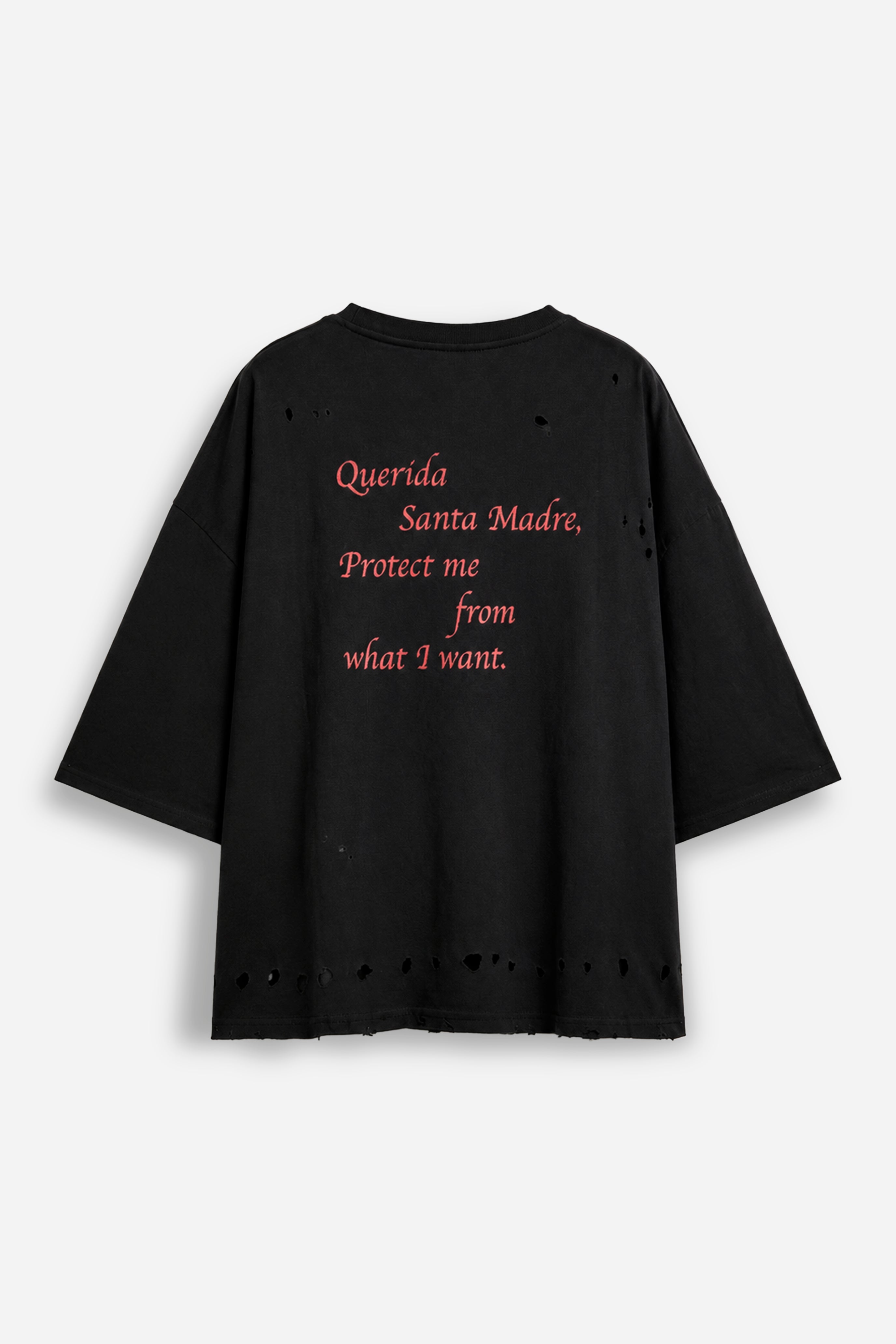 T-shirt stampata Black
