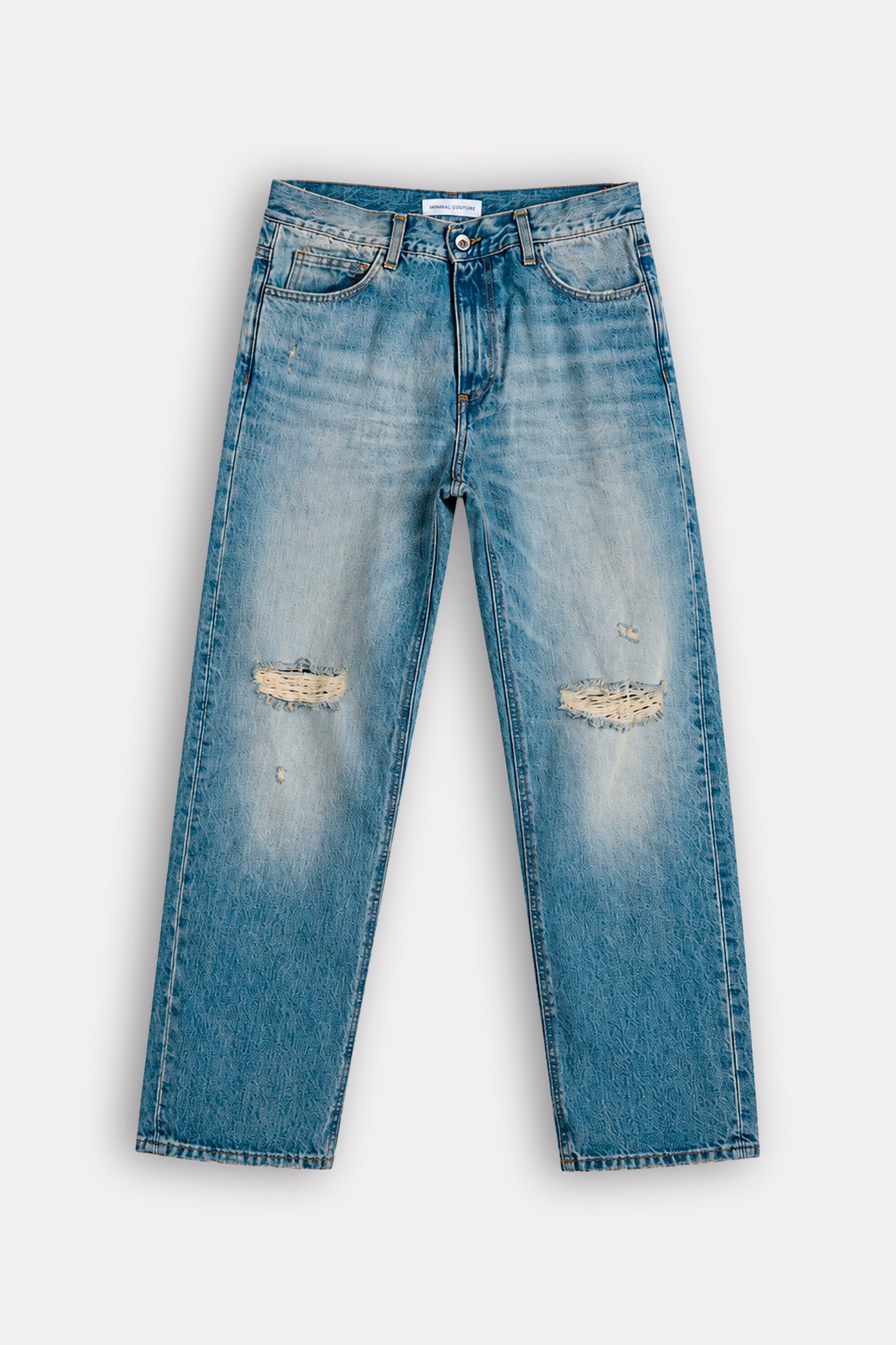 Jeans “Destroyed Fade” – Light Blue