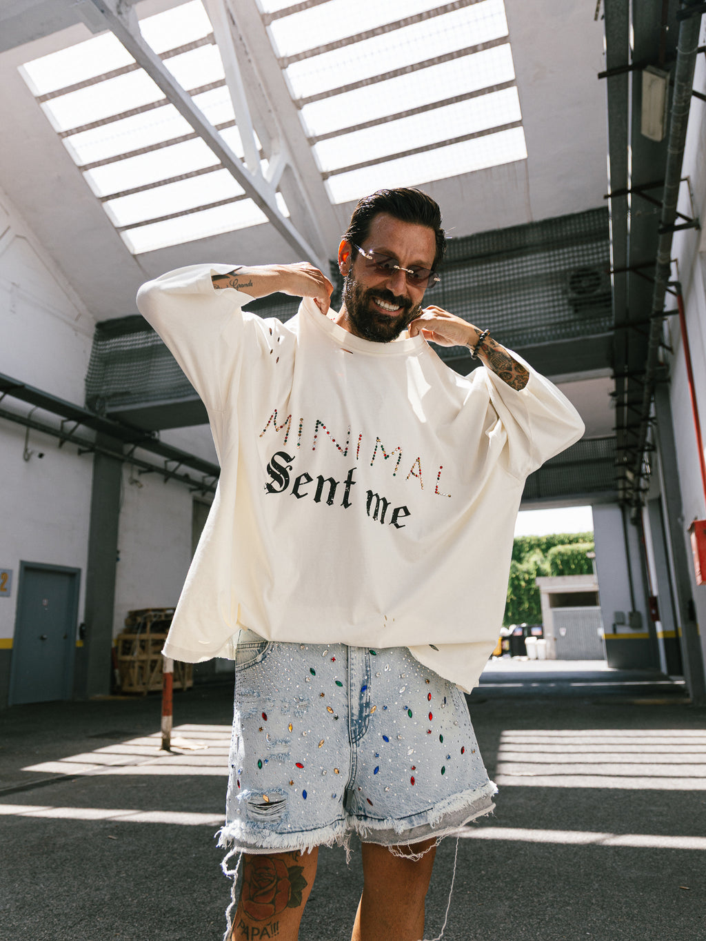 T-shirt stampata Soul Cream