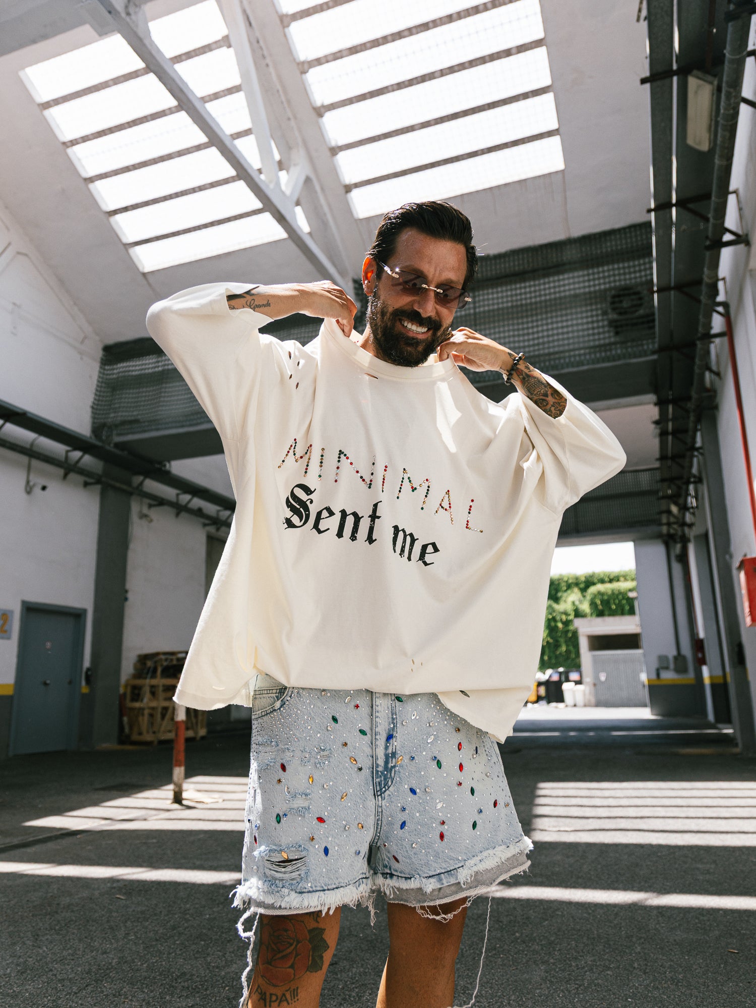 T-shirt stampata Soul Cream