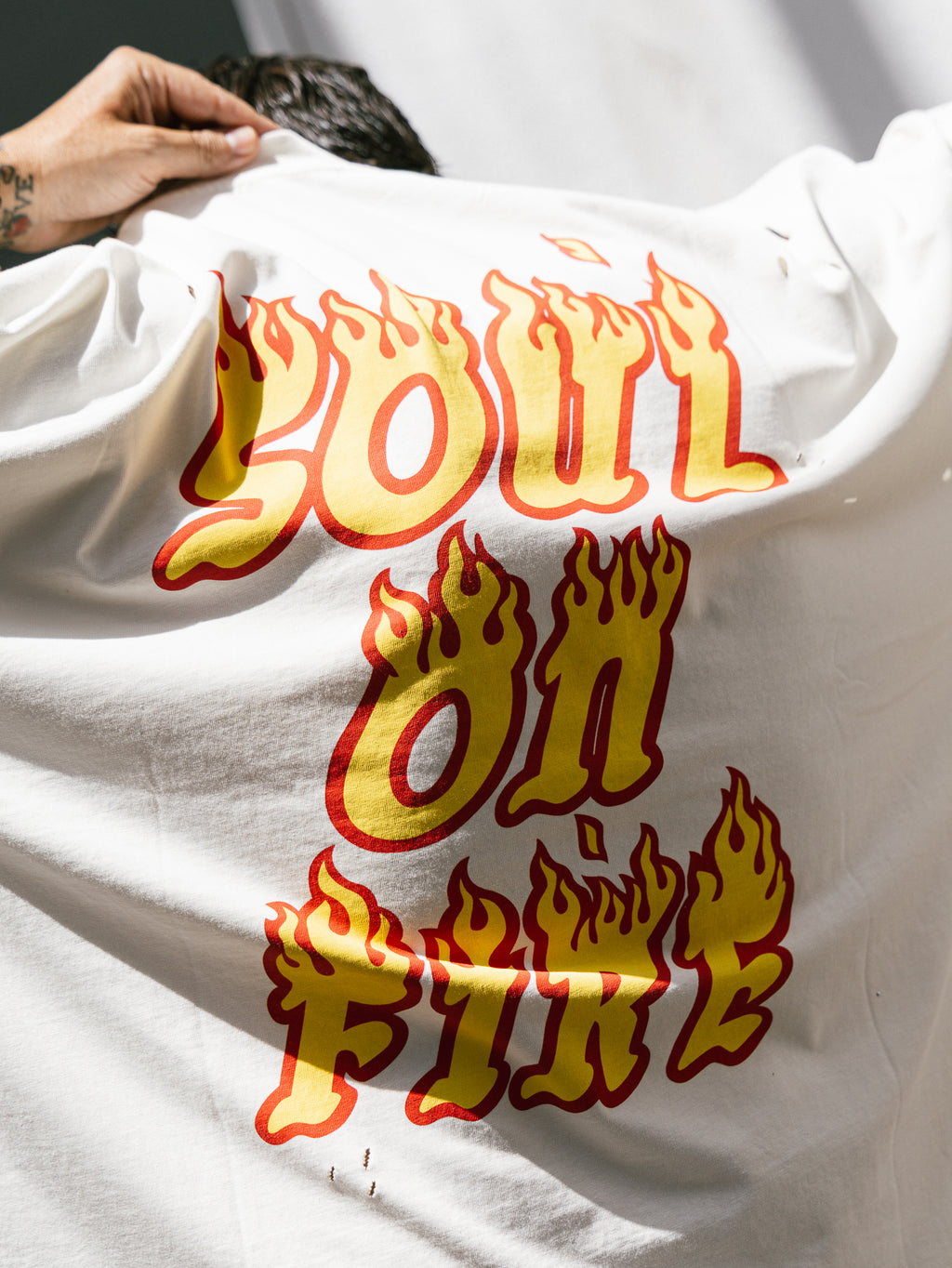 T-shirt stampata Soul Cream