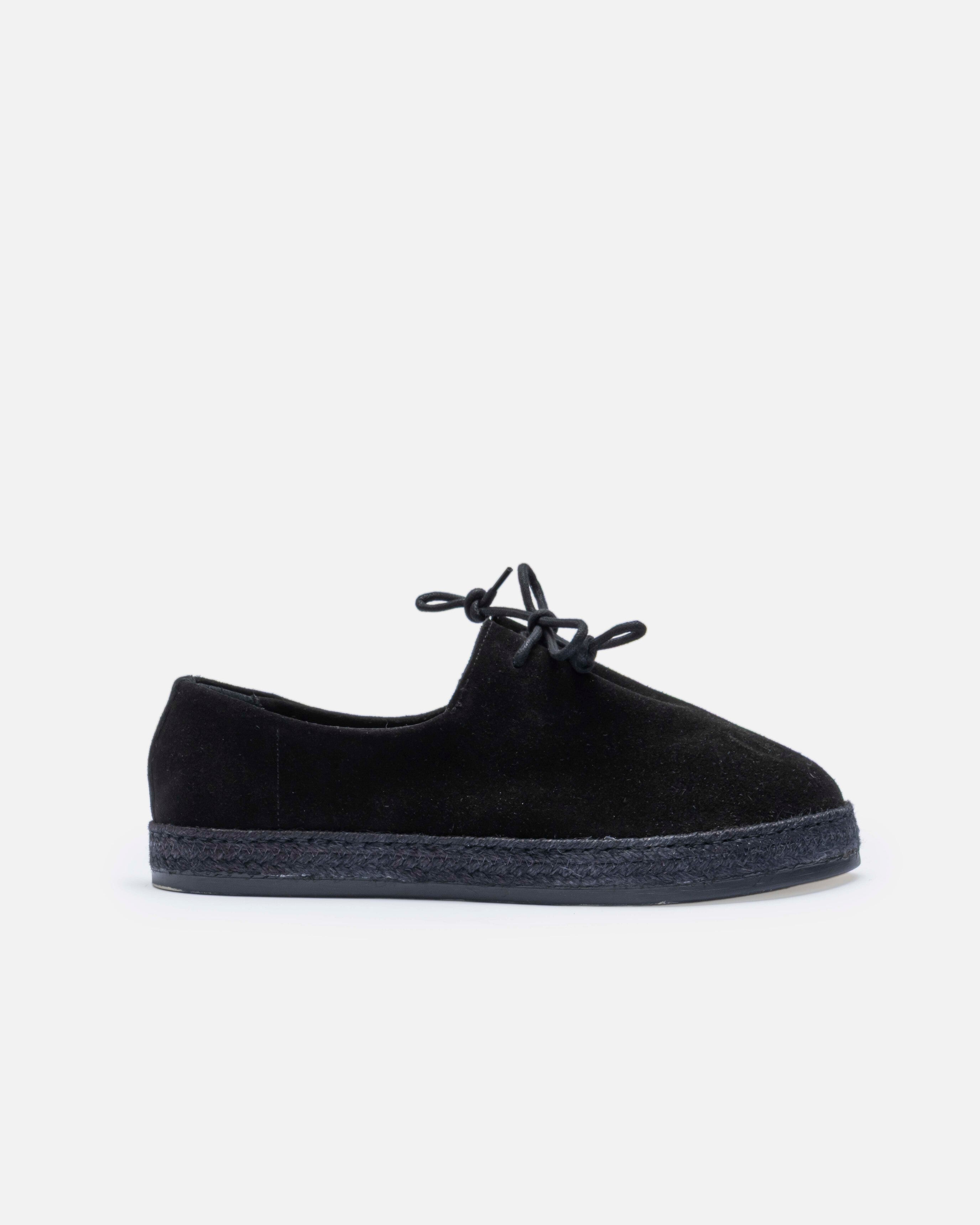 Espadrillas in camoscio Nero