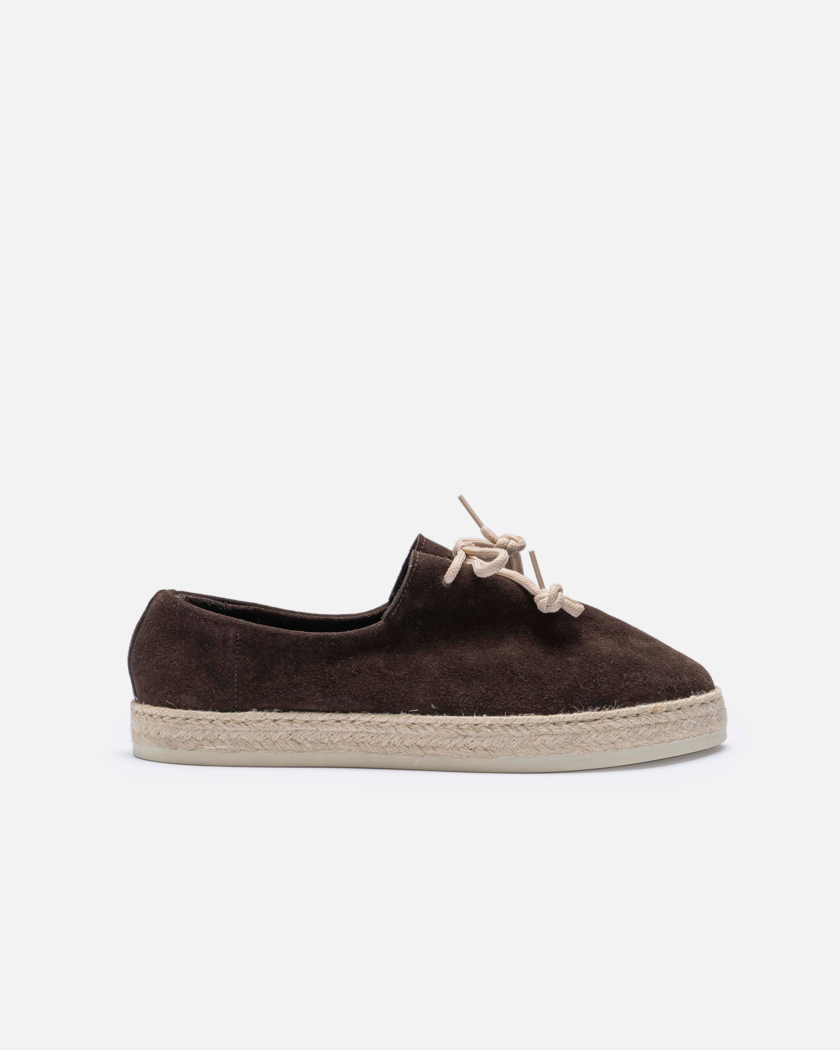 Espadrillas in camoscio Testa di moro