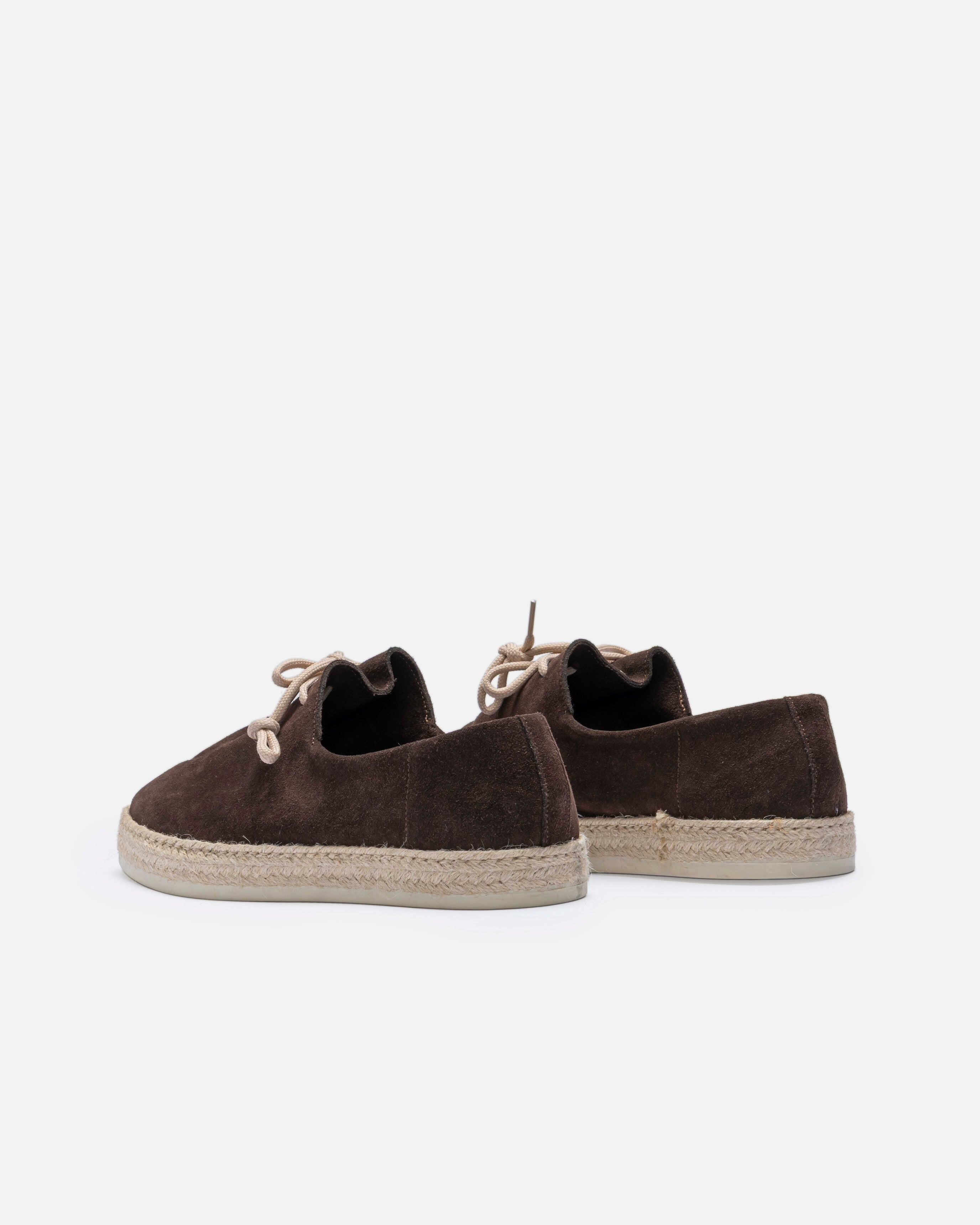 Espadrillas in camoscio Testa di moro