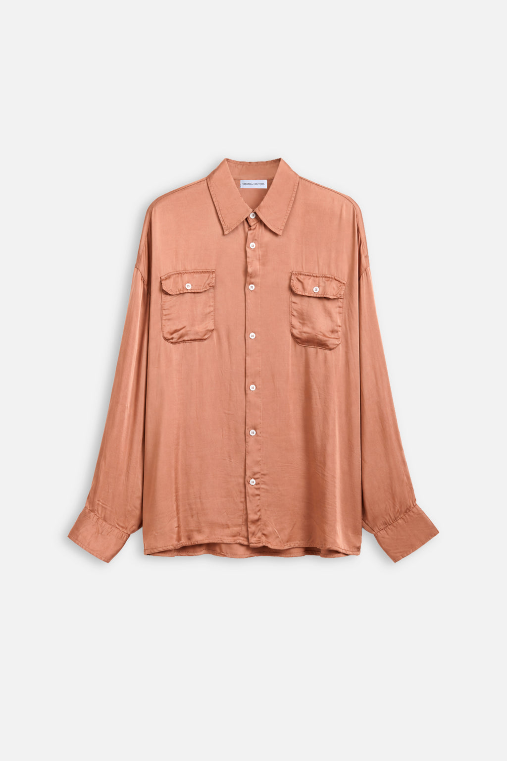 Camicia “Wine Flow” – Camel