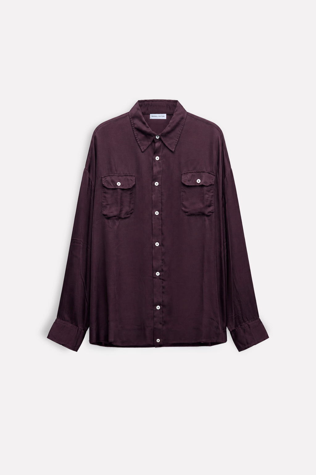 Camicia “Wine Flow” – Burgundy
