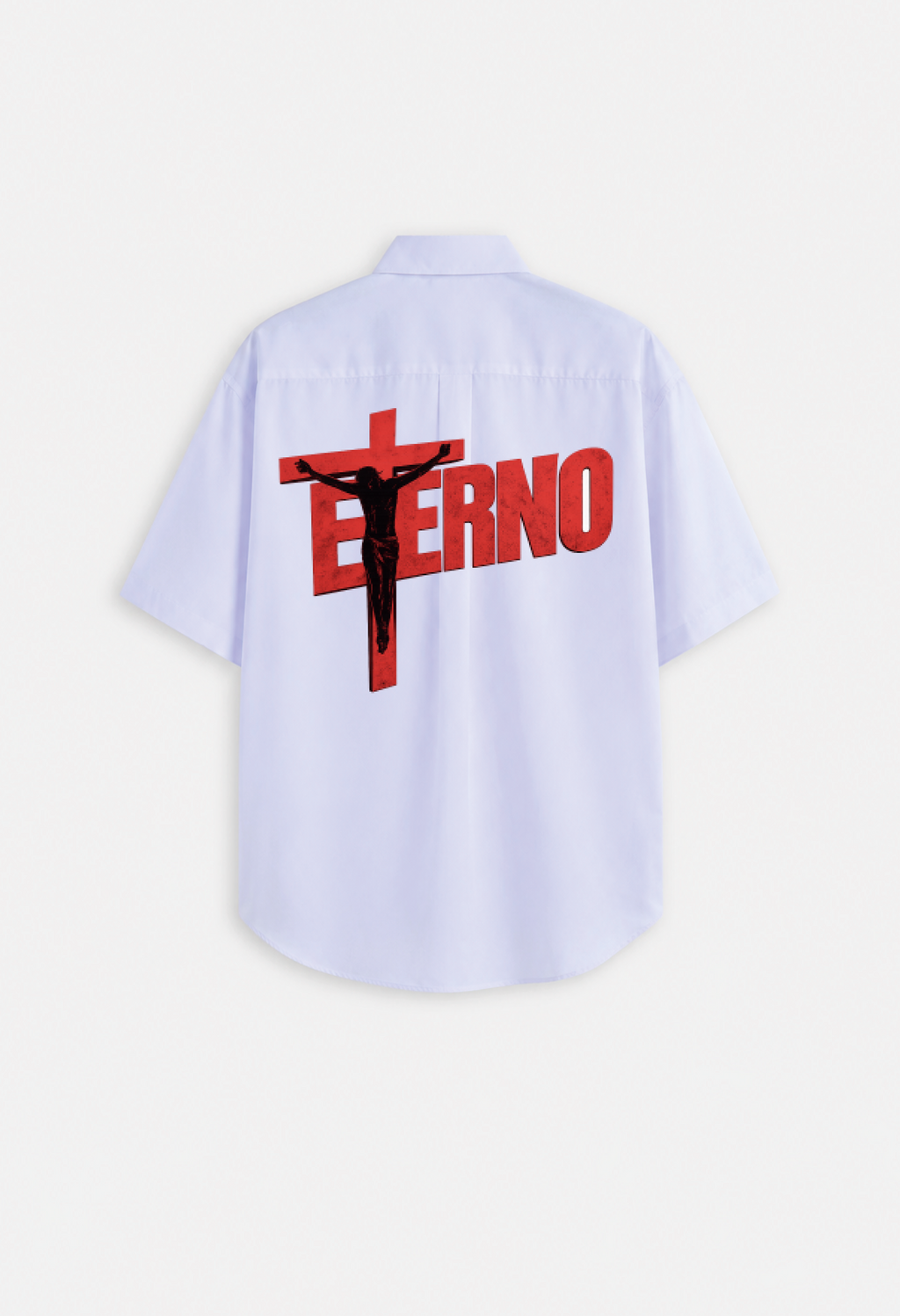 Camicia “ETERNO” – White Oversize Shirt
