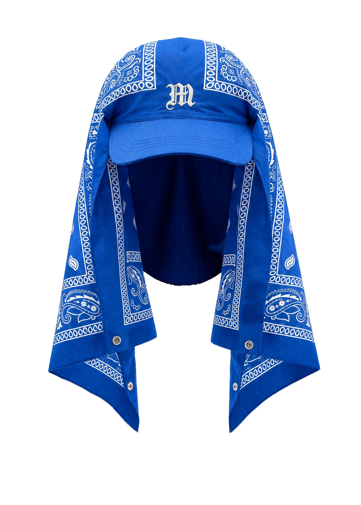 Berretto con bandana ricamata Royal