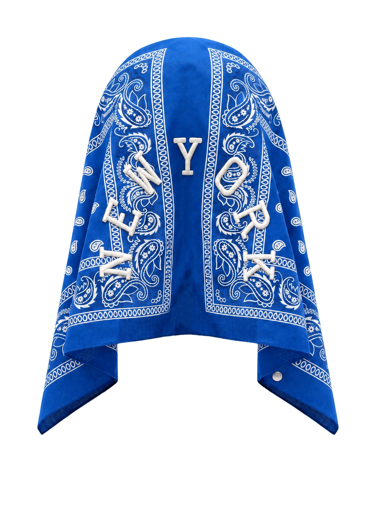 Berretto con bandana ricamata Royal