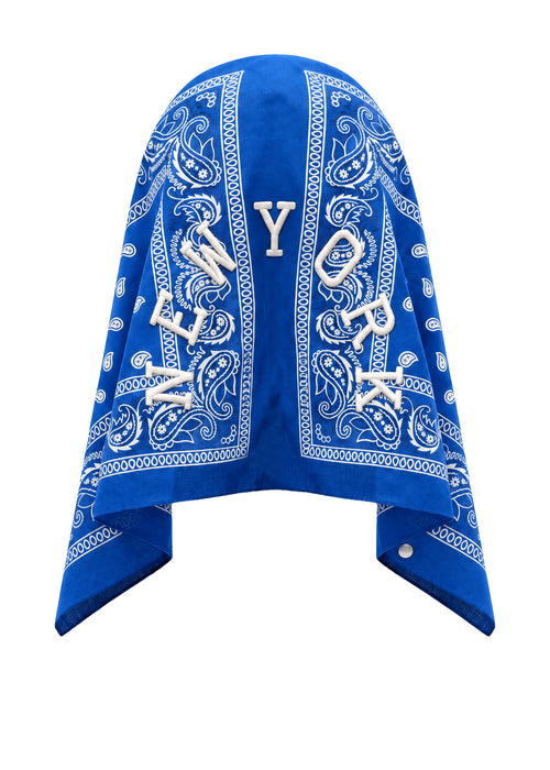 Berretto con bandana ricamata Royal