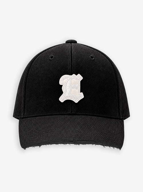 Berretto con ricamo Santa Madre Black