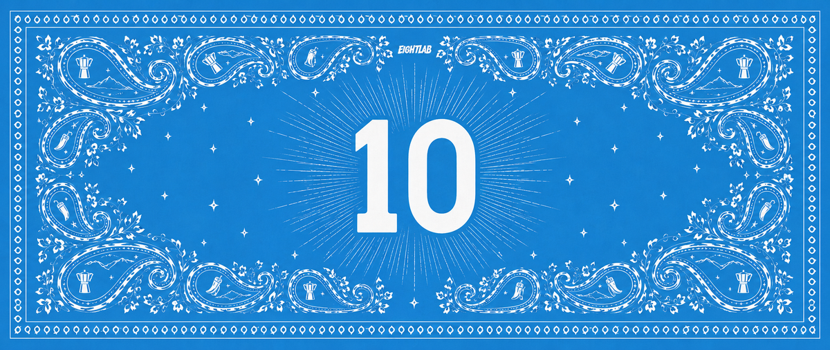 Bandana 10 Light Blue