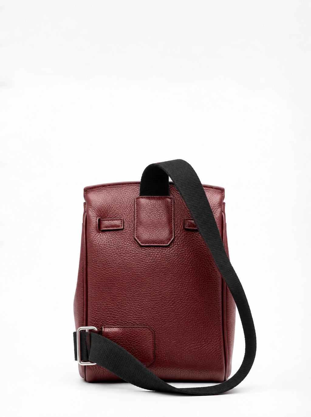 Borsello in vera pelle Bordeaux