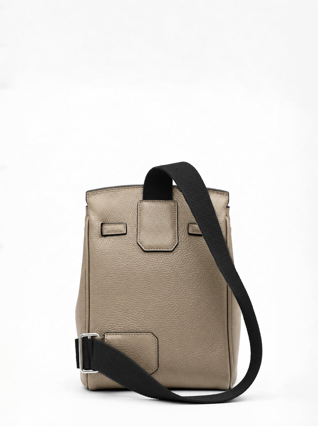 Borsello in vera pelle Beige