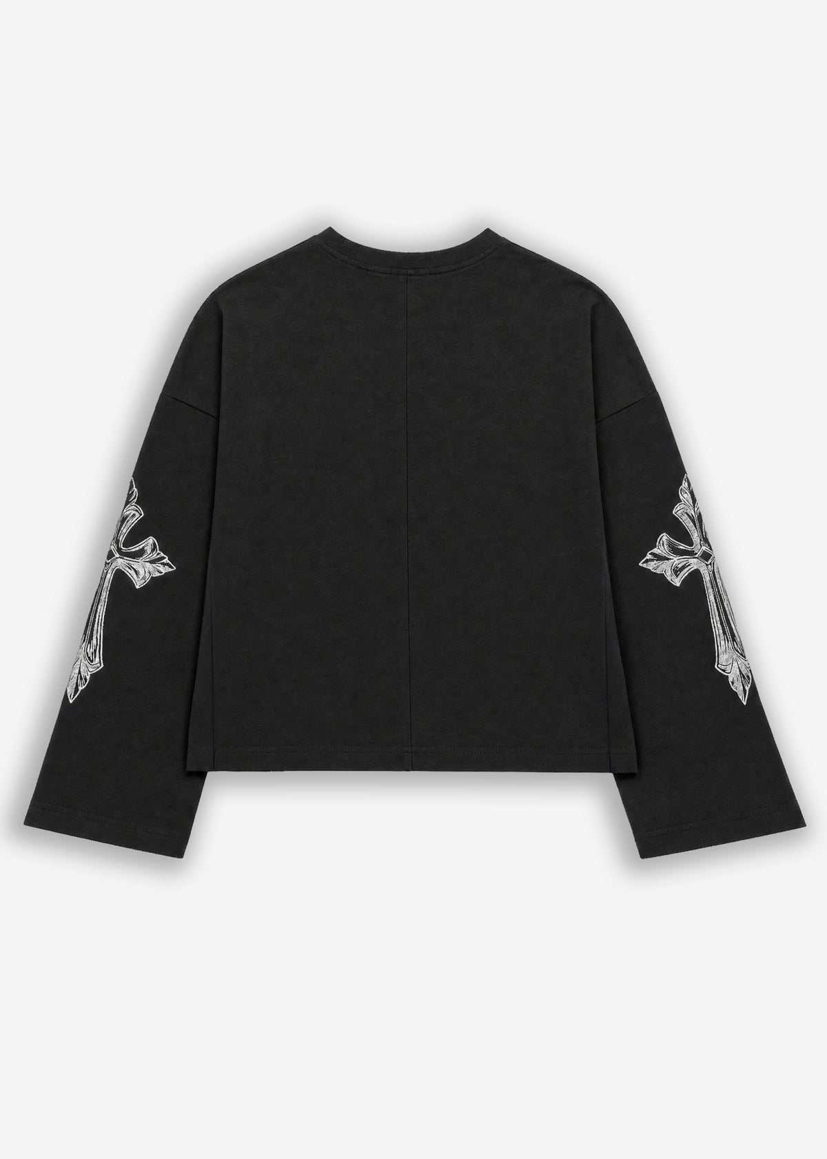 Longsleeve crop  Limited Edition Croci Black