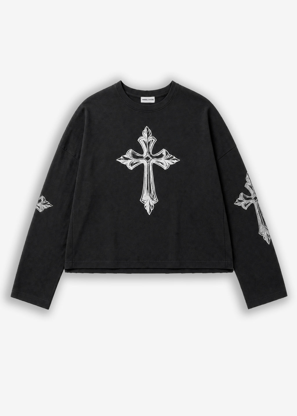 Longsleeve crop  Limited Edition Croci Black