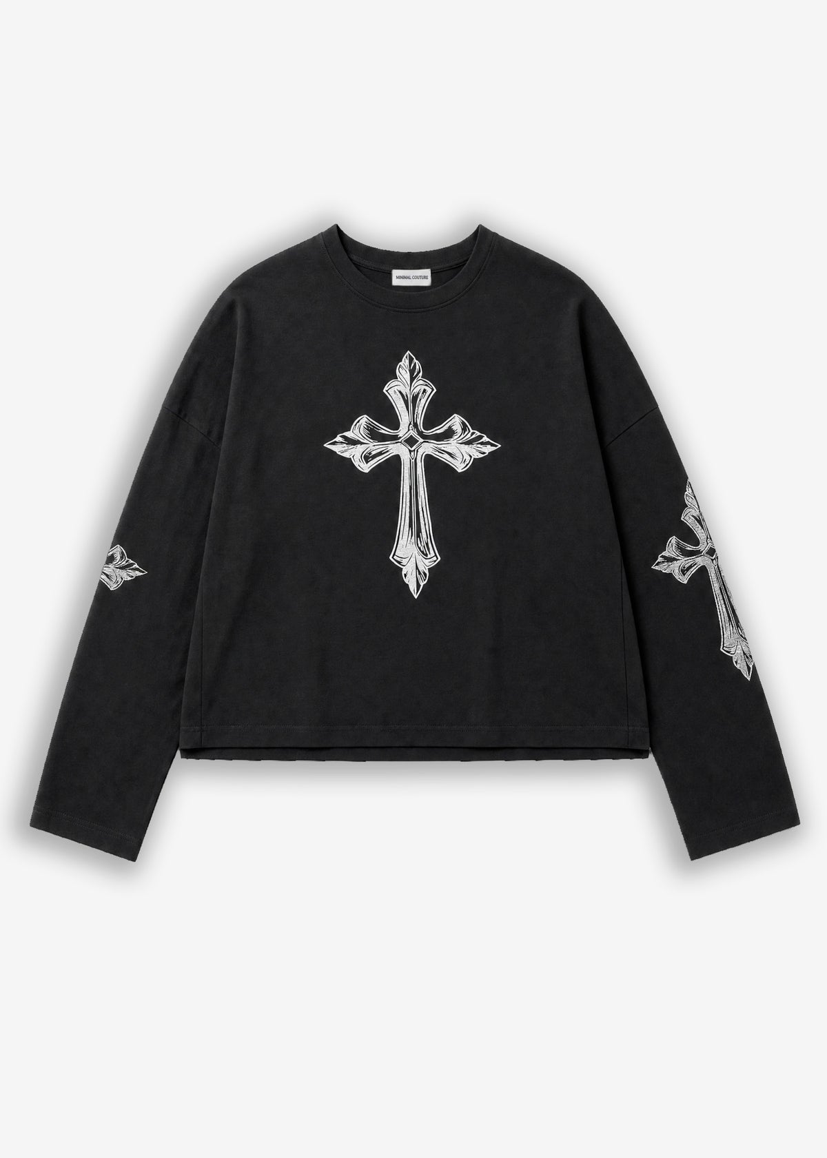 Longsleeve crop  Limited Edition Croci Black