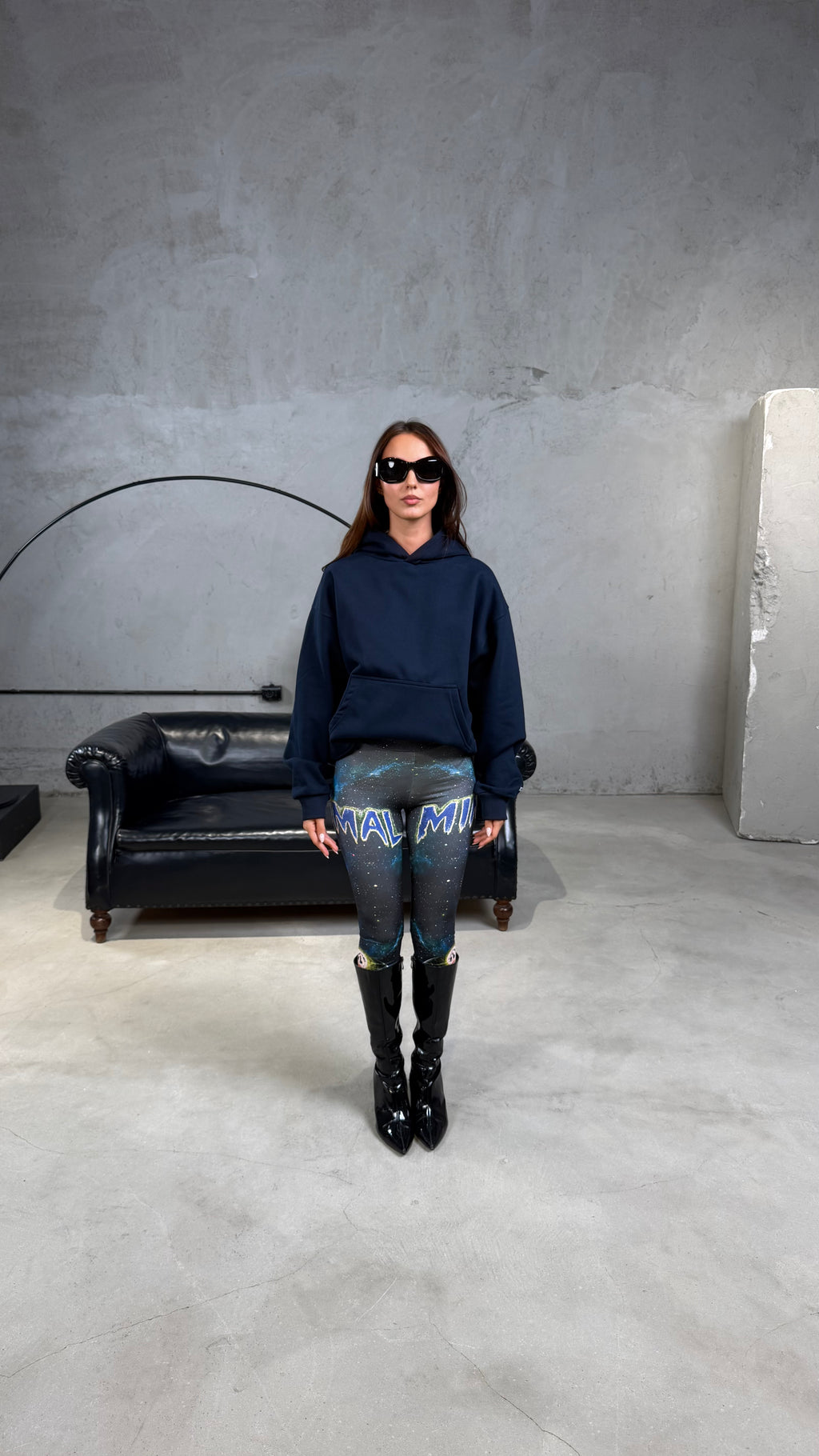 Hoodie tracksuit tex premium Blu