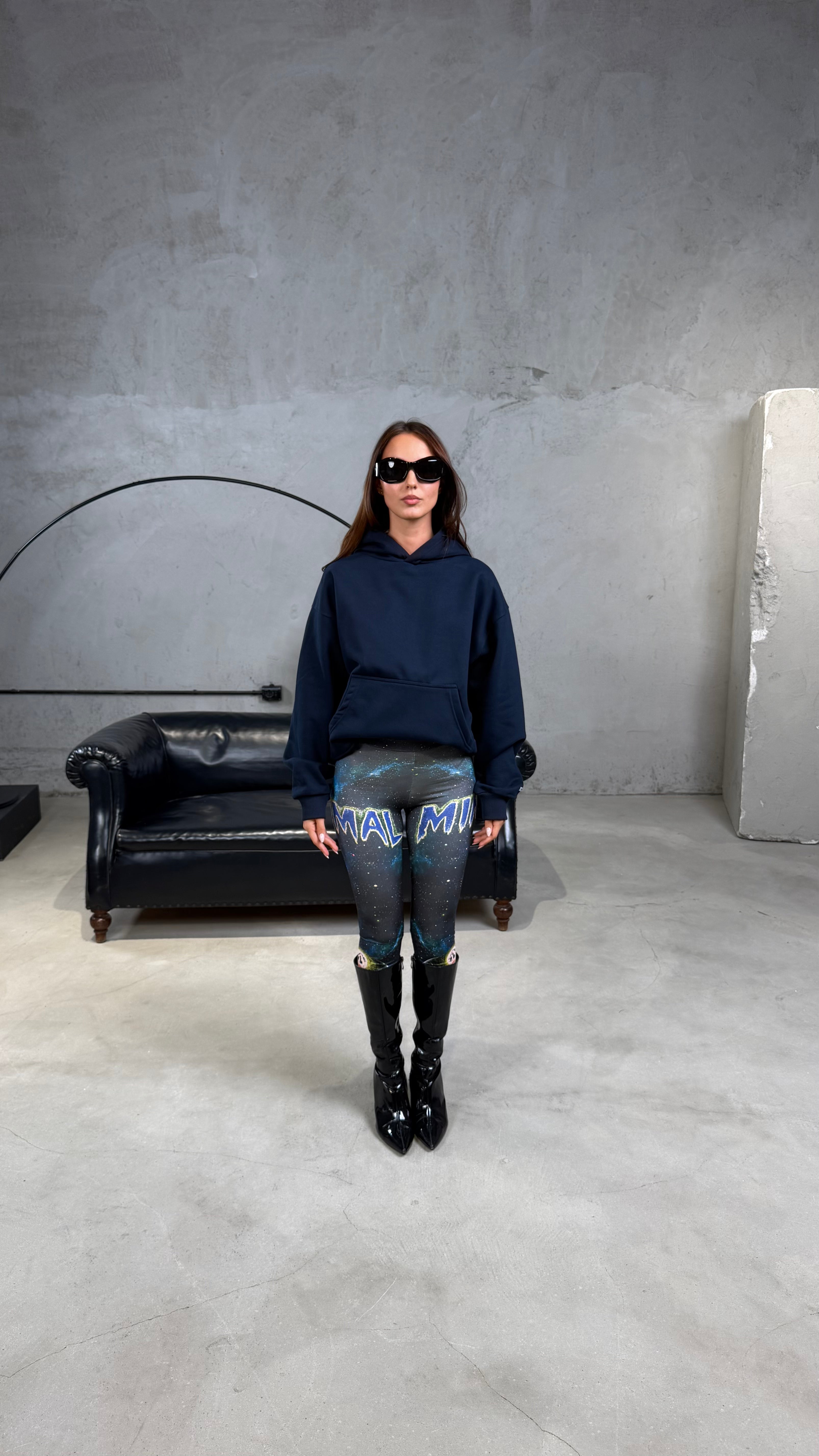 Hoodie tracksuit tex premium Blu