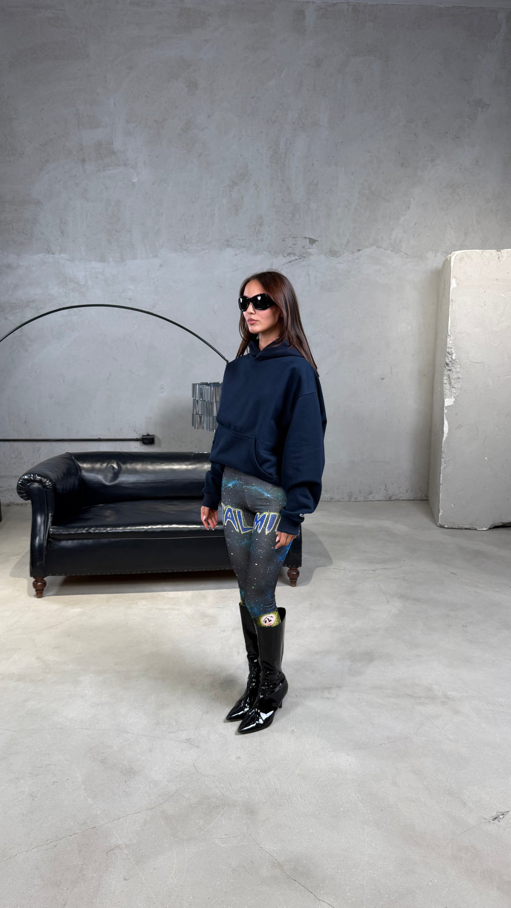 Hoodie tracksuit tex premium Blu