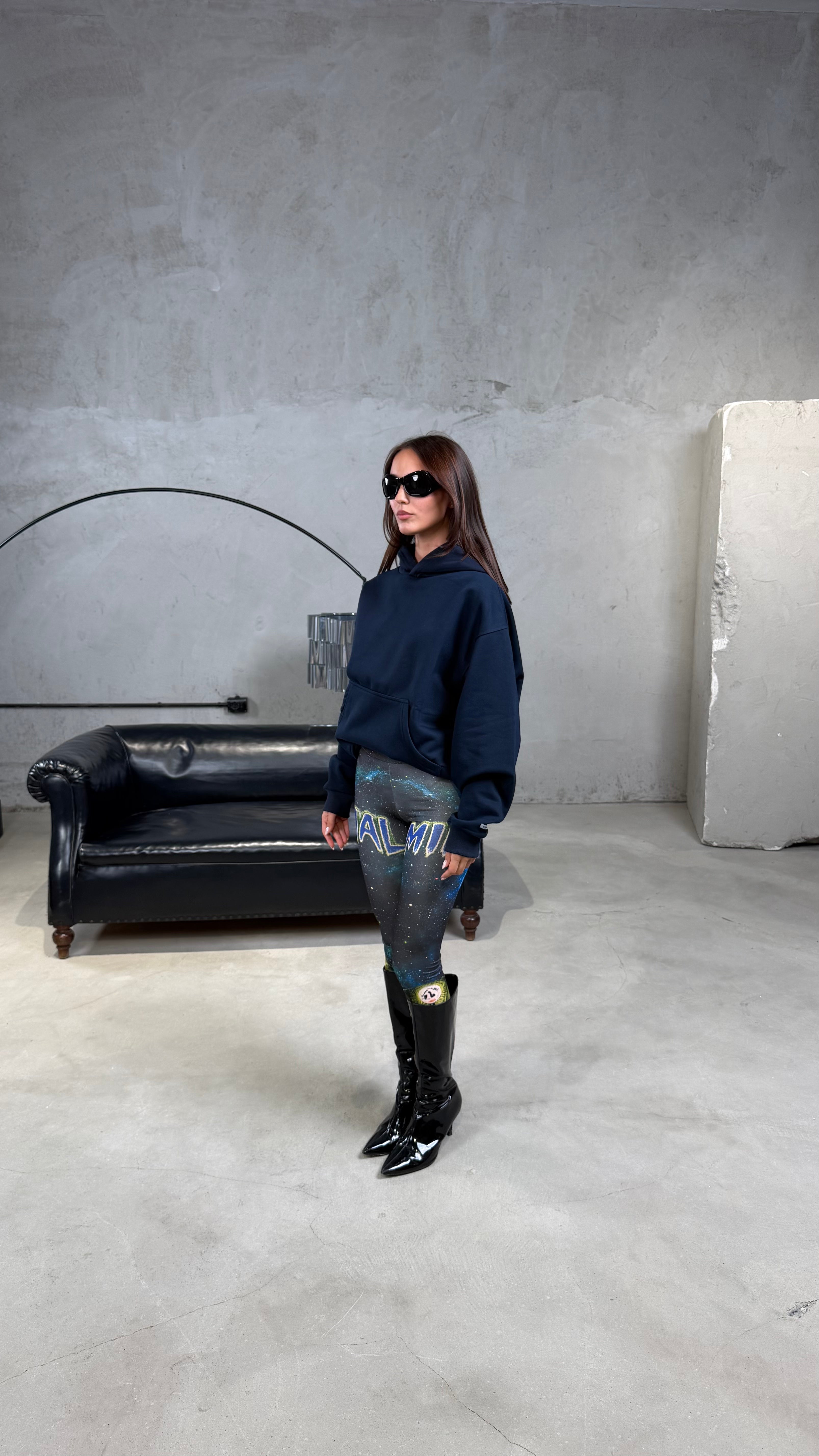 Hoodie tracksuit tex premium Blu