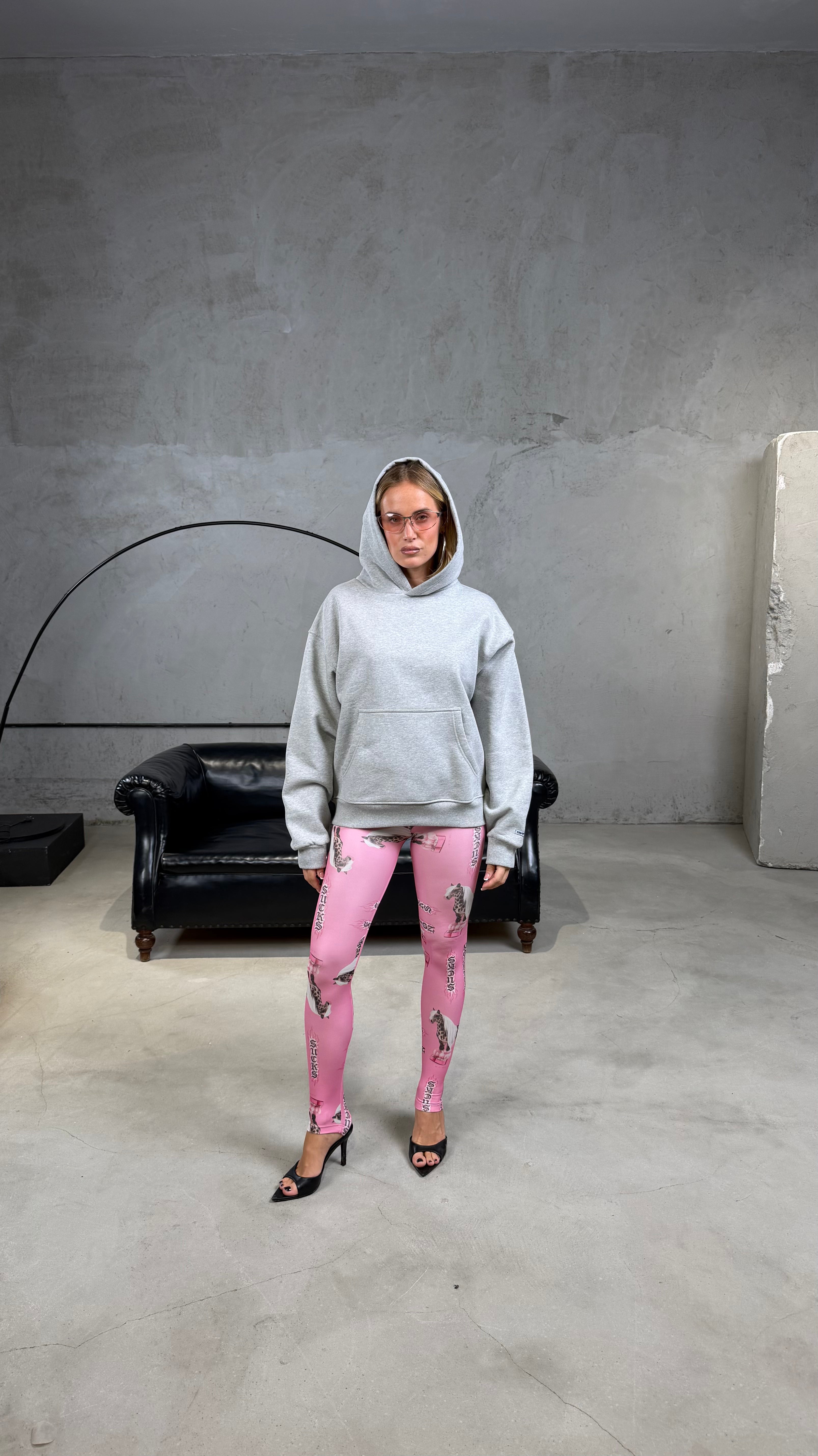 Hoodie tracksuit tex premium Grey