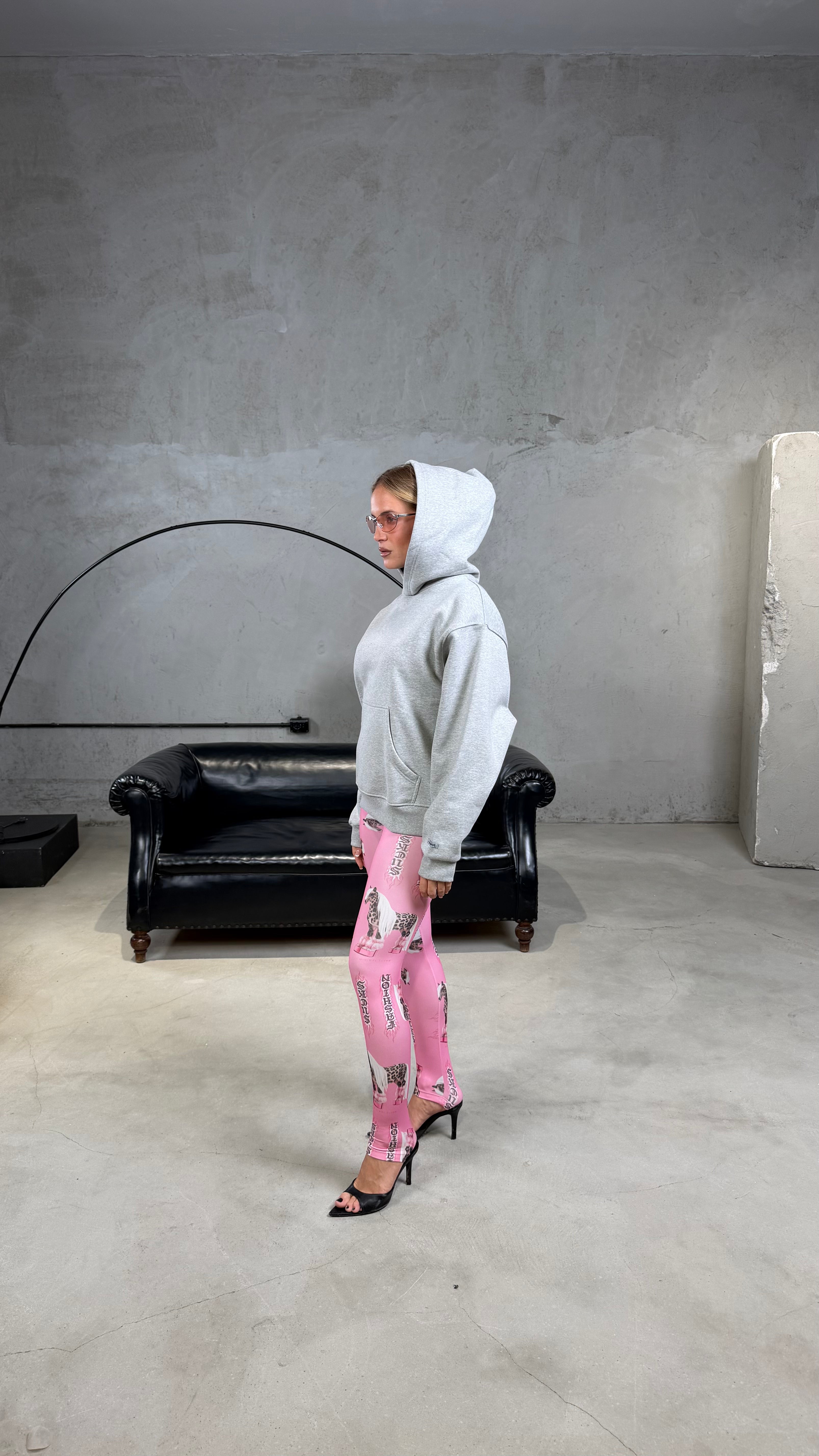 Hoodie tracksuit tex premium Grey