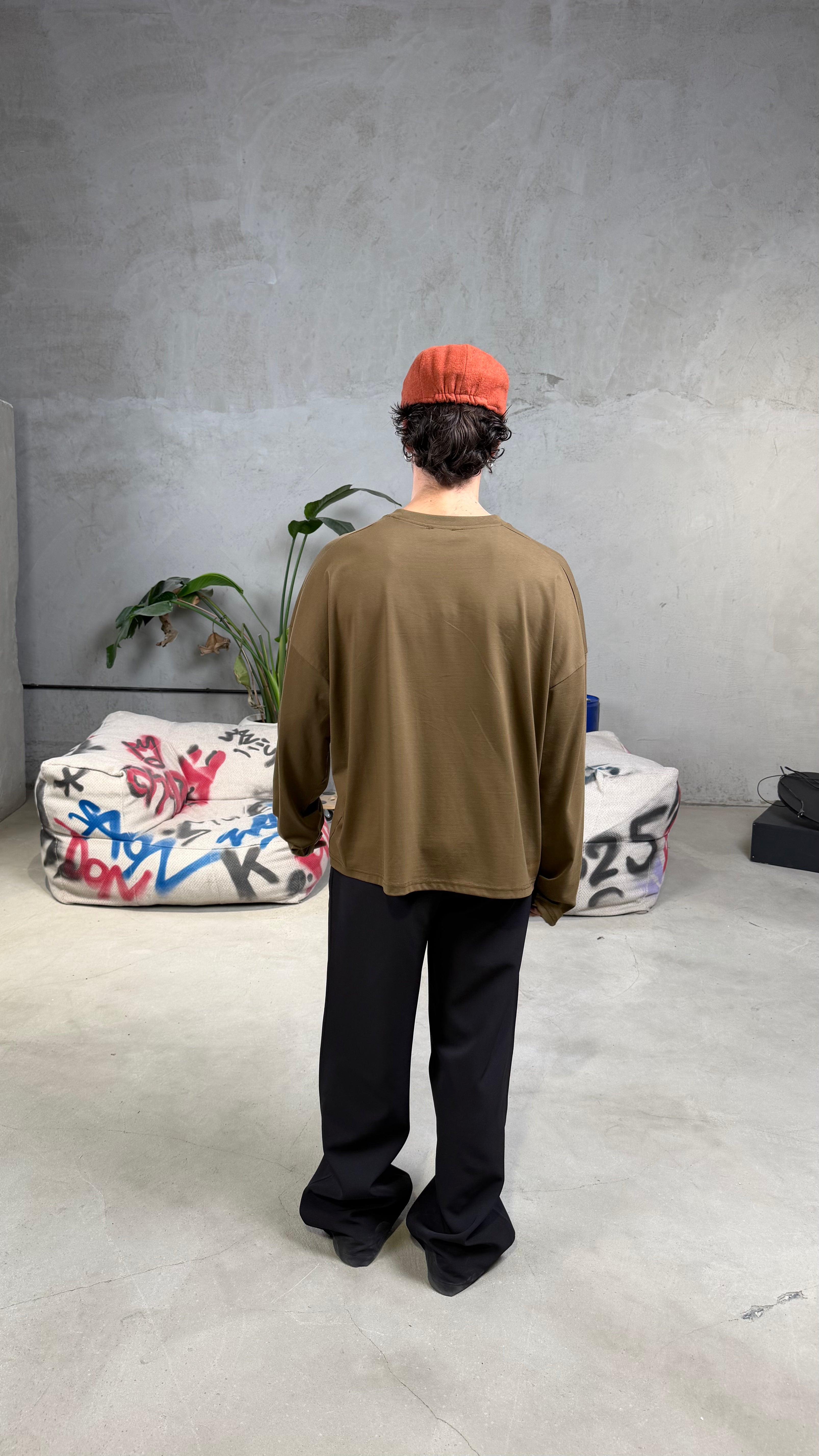 Longsleeve Label Brown