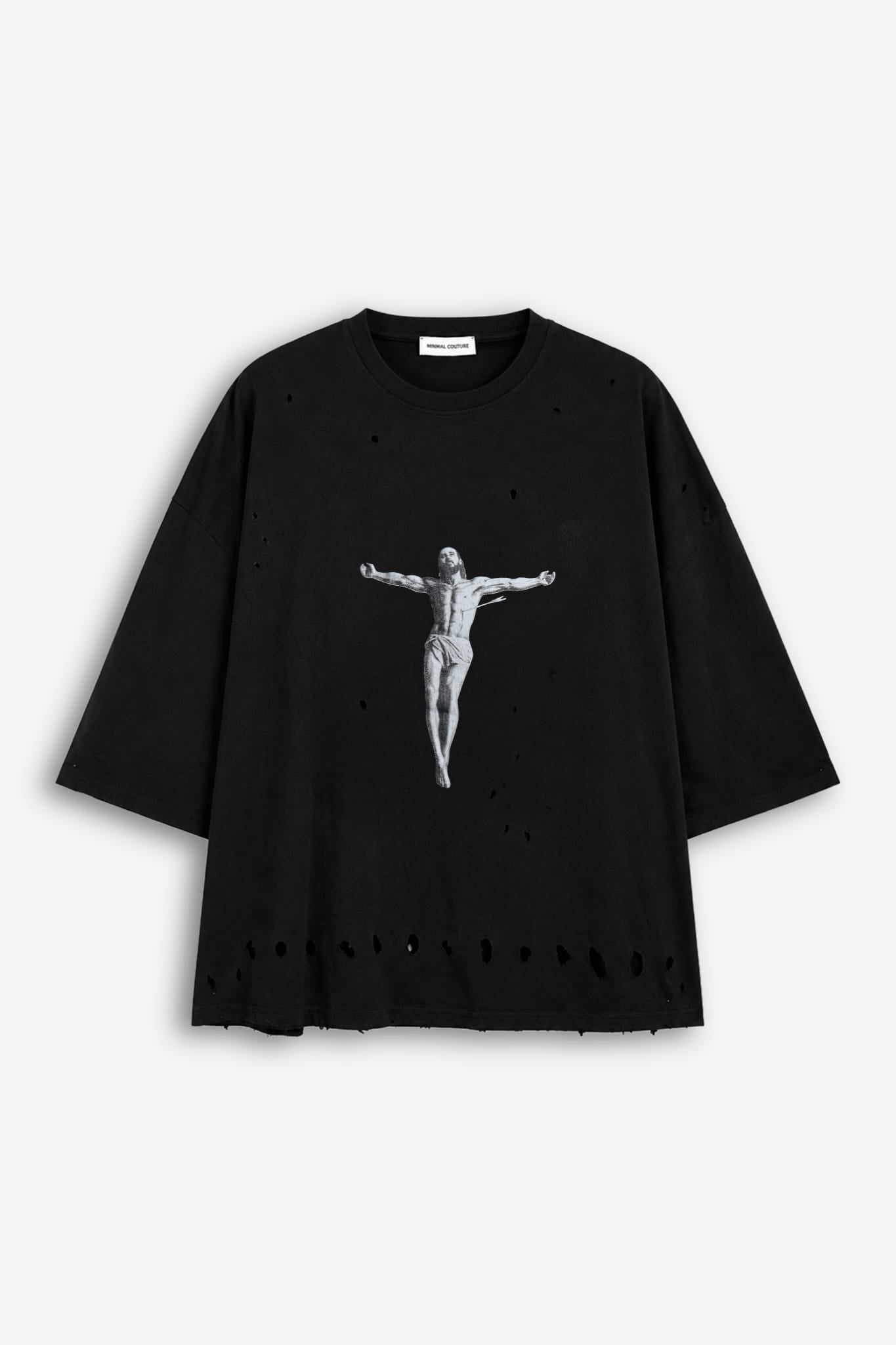 T-Shirt Oversize “Eterno” Black