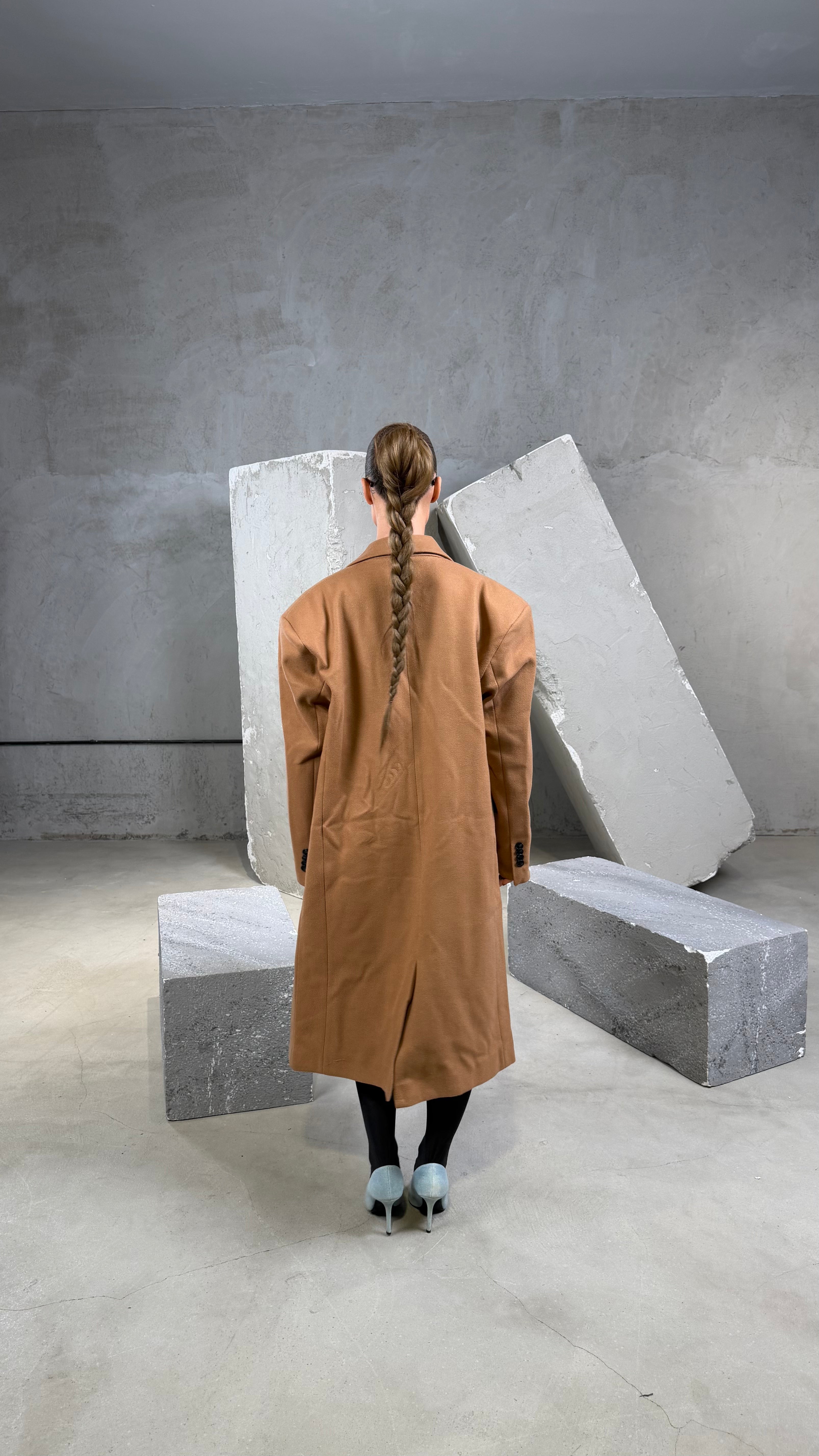 Essential Wool Coat – Camel