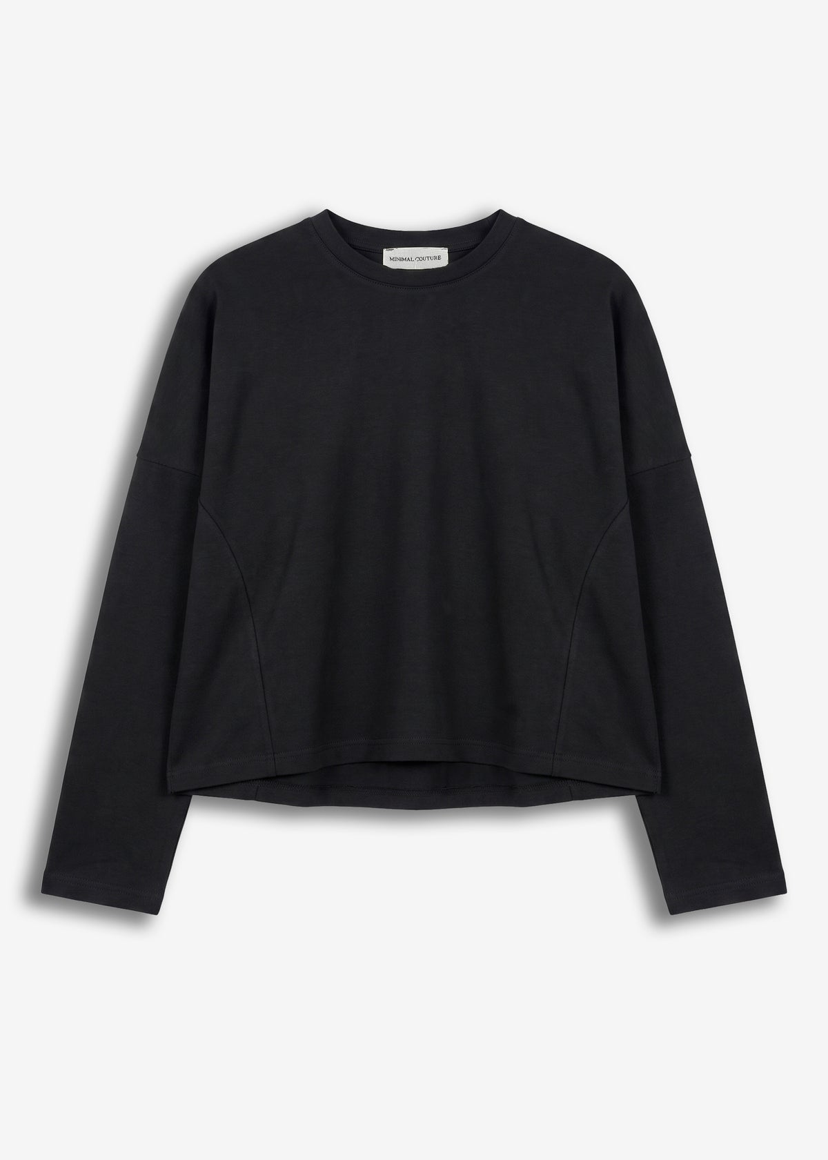 Longsleeve crop over Limited Edition Luna Black