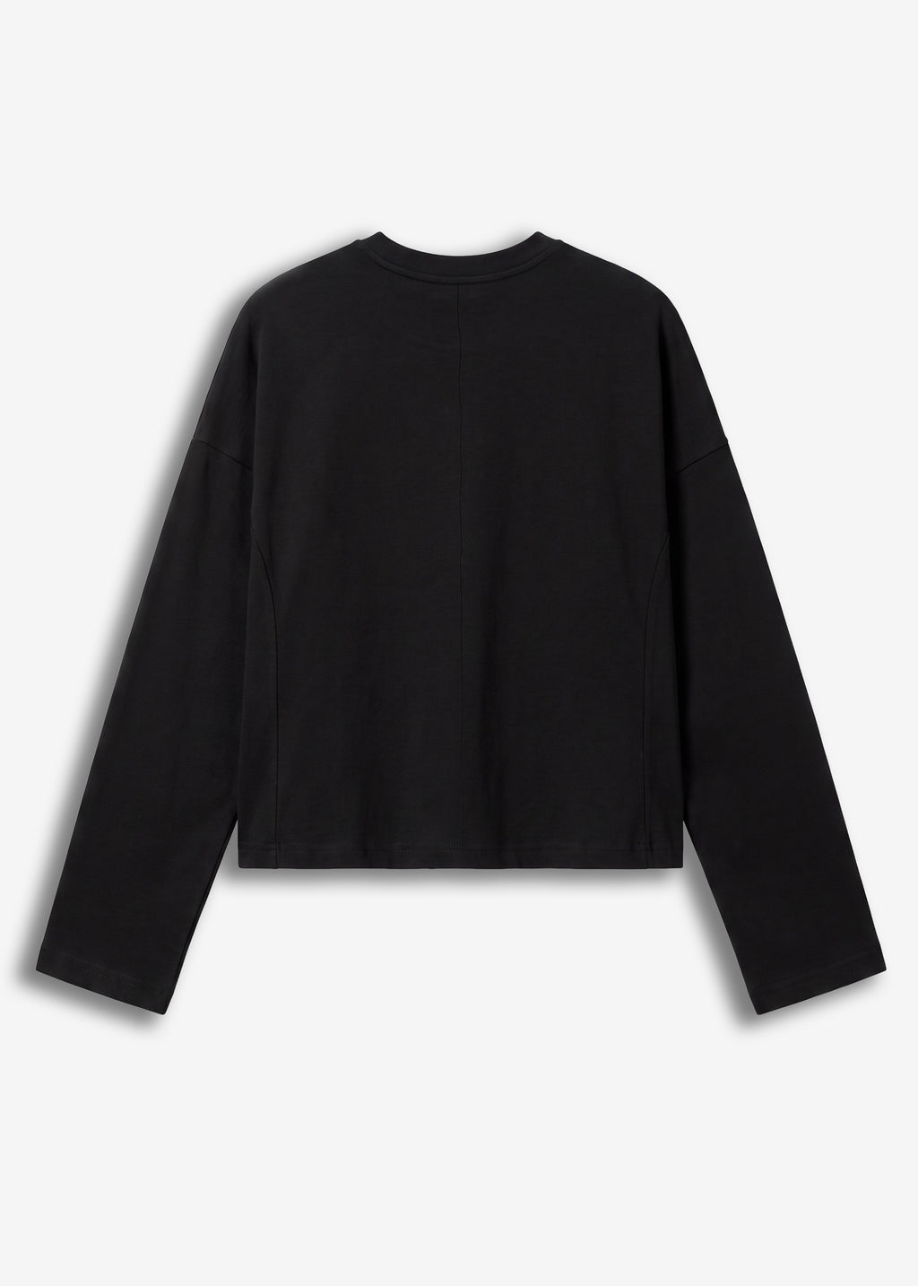 Longsleeve crop over Limited Edition Luna Black
