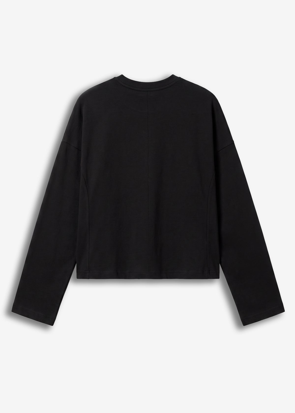 Longsleeve crop over Limited Edition Luna Black