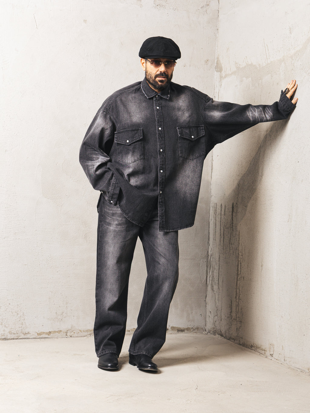 Jeans Baggy Black