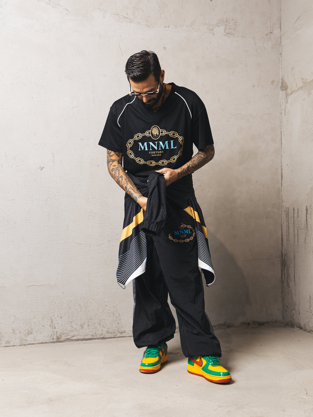 Set tuta con t-shirt