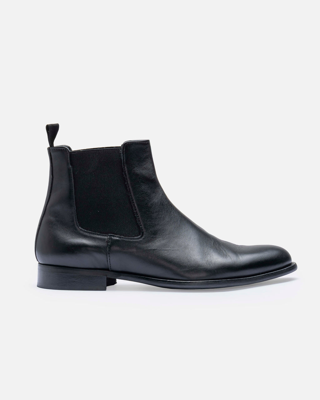 Stivaletto Chelsea in vitello Black