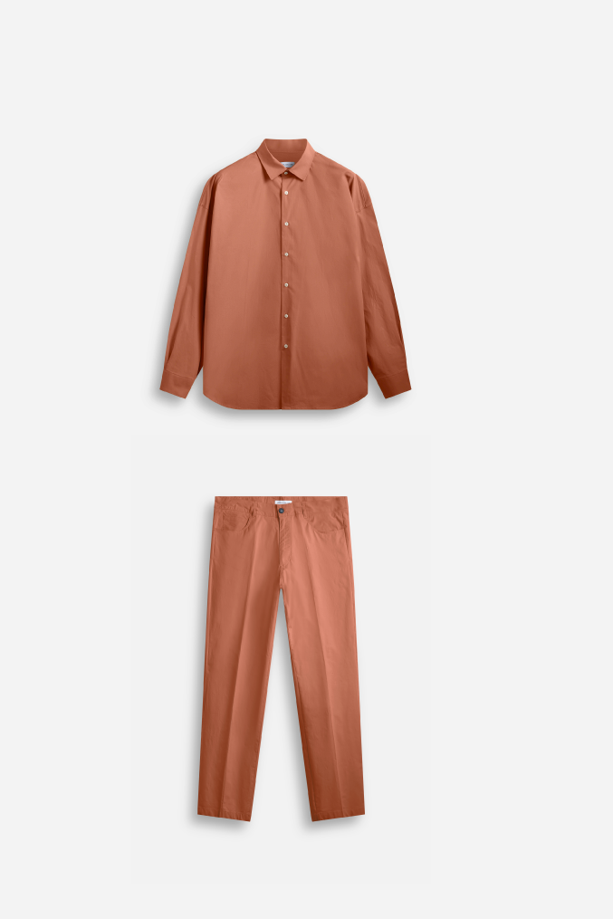 Completo over shirt / pant  Orange