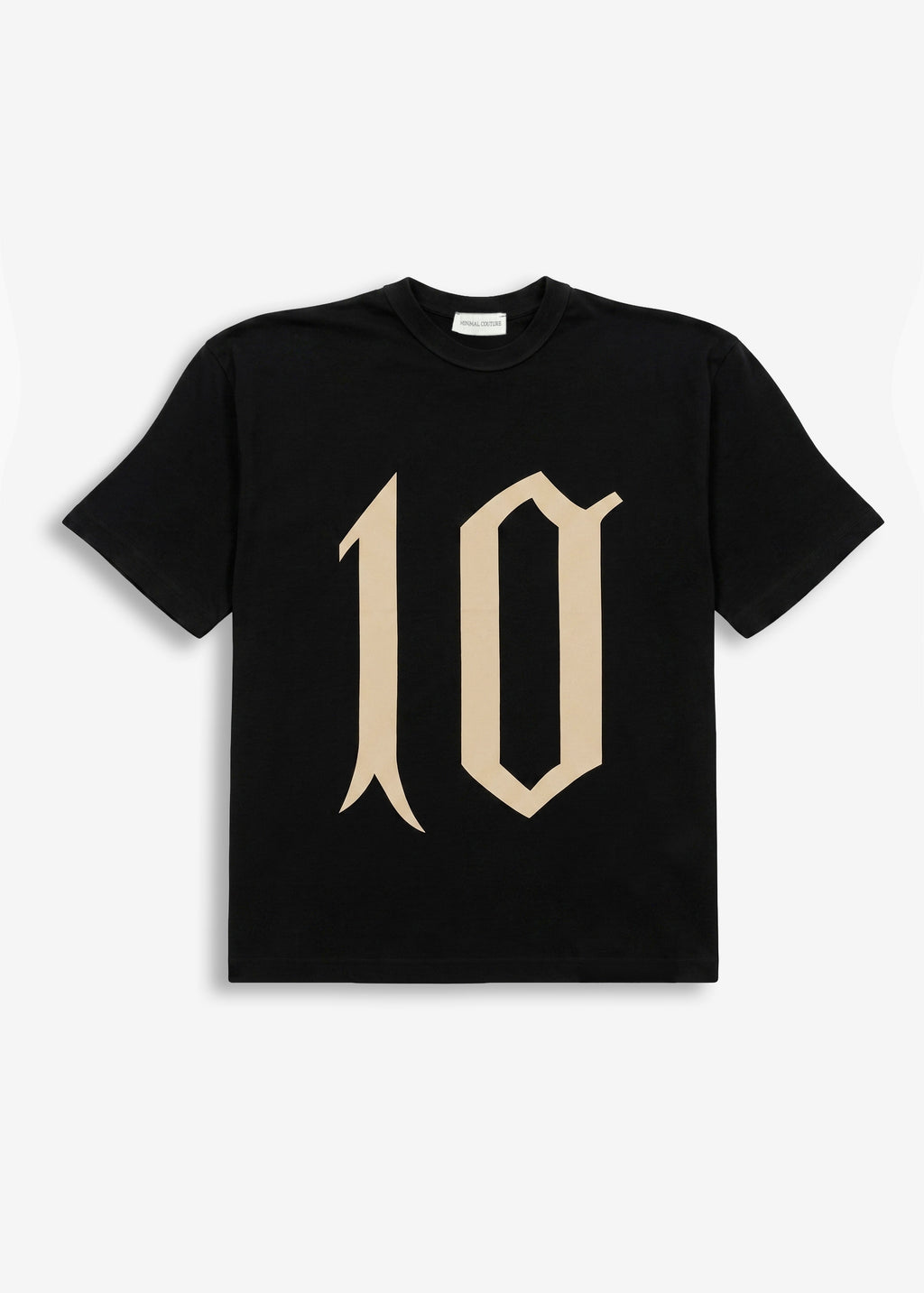 T-shirt con spalline Minimal 10 Black