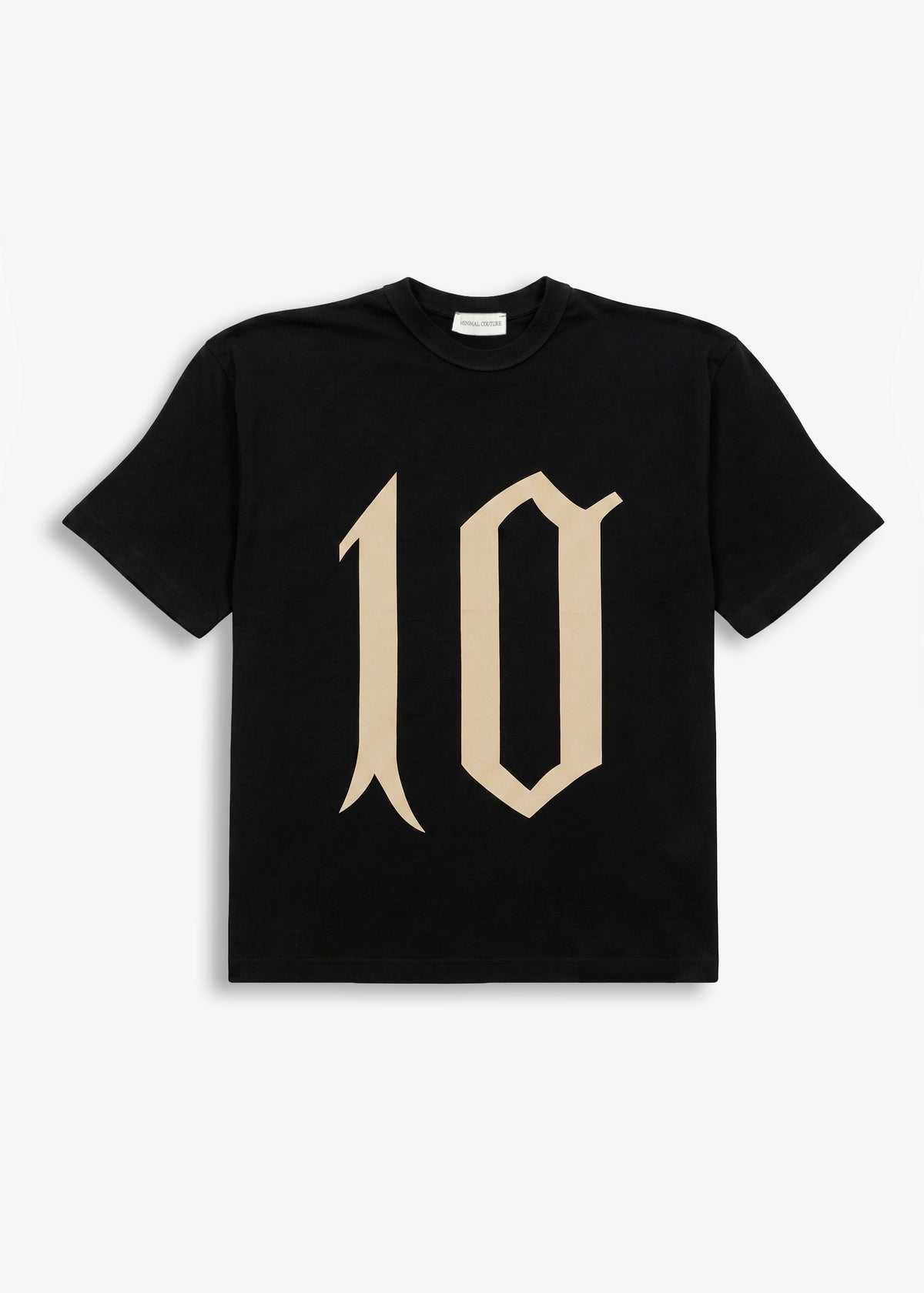 T-shirt con spalline Minimal 10 Black